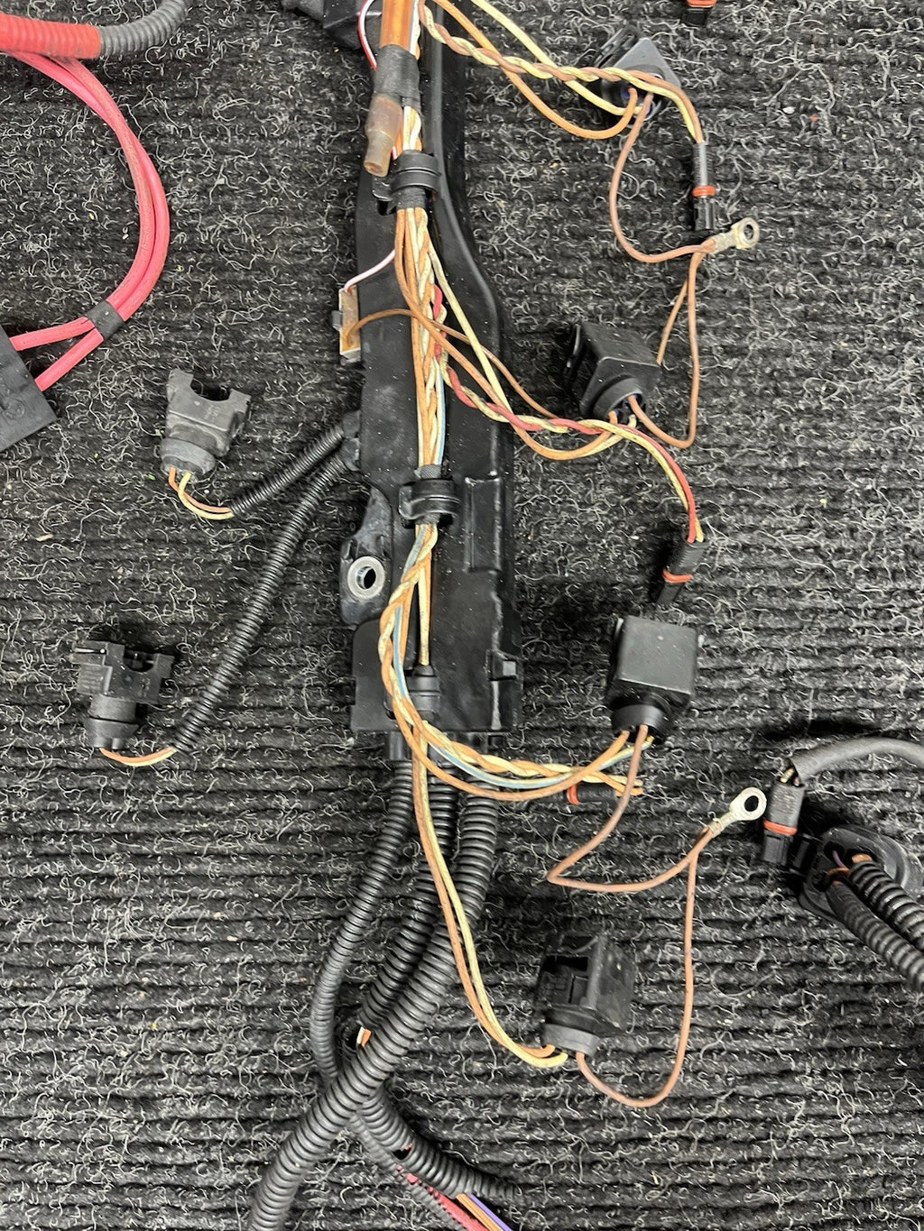 ☑️ Engine N54 Motor Injector Wiring Harness Cable Injection Plug OEM BMW E90 E92