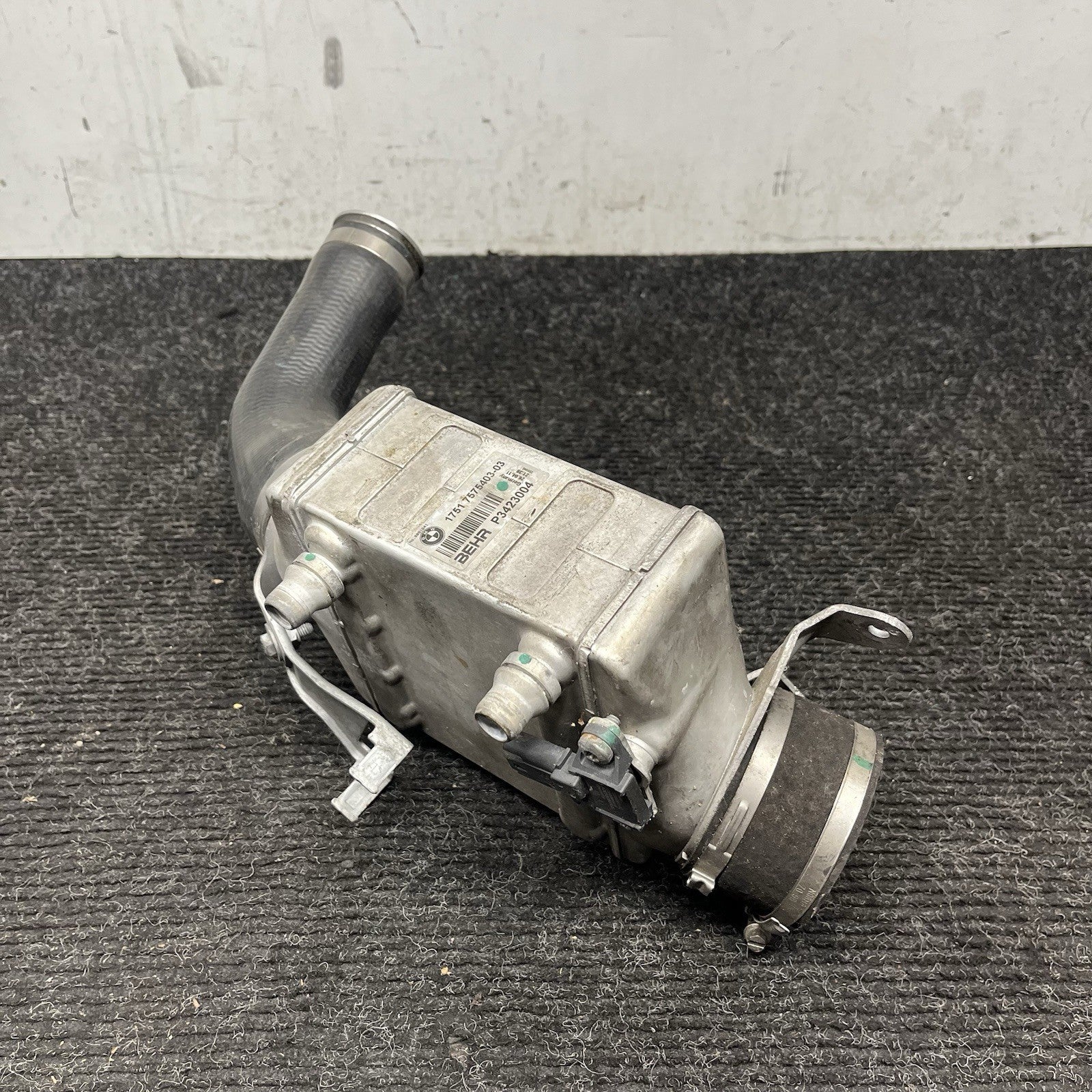 ☑️ OEM BMW F12 F06 F10 F02 550 650 N63 4.4L Engine Turbocharger Intercooler SET