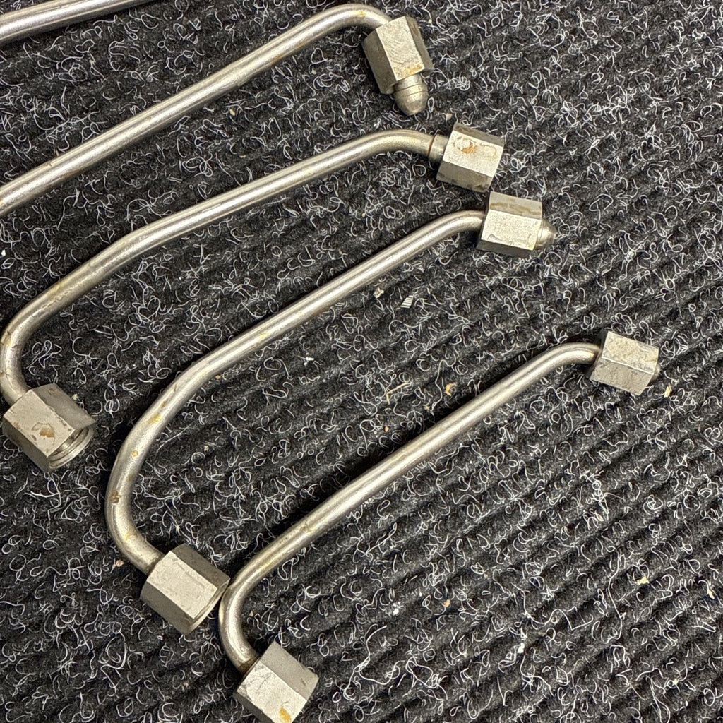 ☑️ 07-13 BMW N54 135i 335i 535i HIGH PRESSURE FUEL INJECTOR LINES PIPE SET OEM