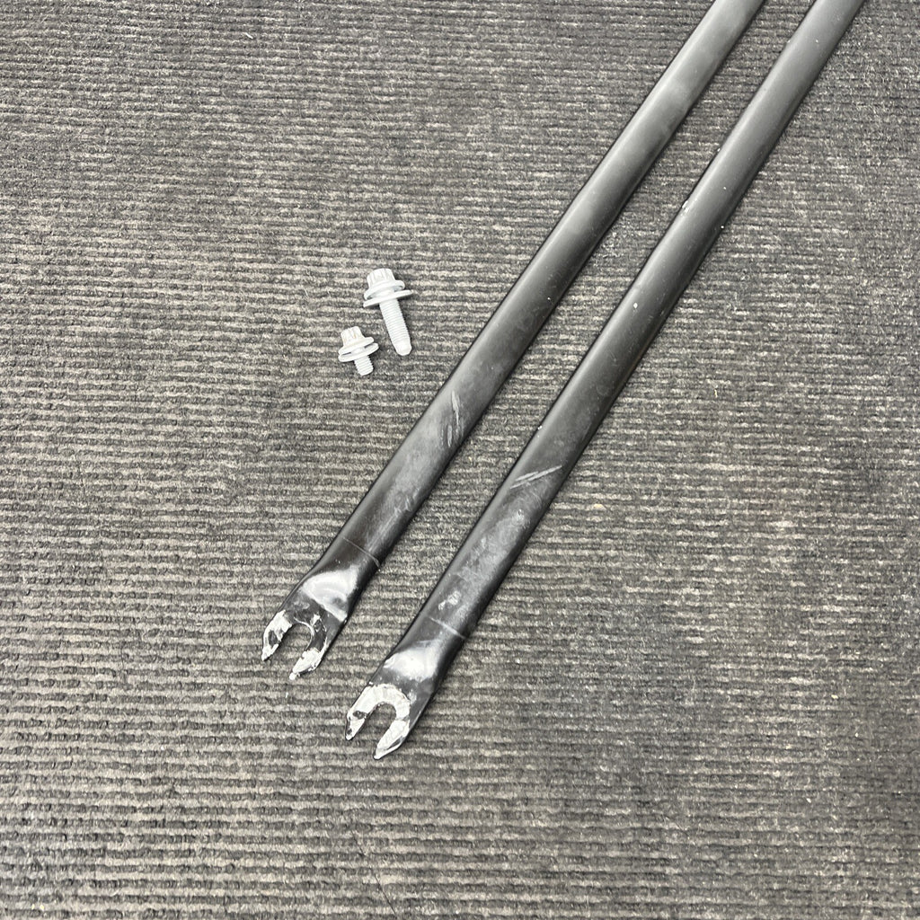 ☑️ BMW E90 E92 3 Series Hood Frame Support Strut Brace Pair Left & Right Set OEM