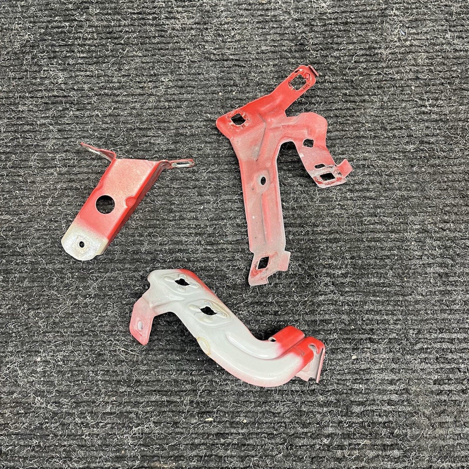 ☑️12-20 OEM BMW F30 F32 F33 Front Right Passenger Fender Wing Holder Bracket SET