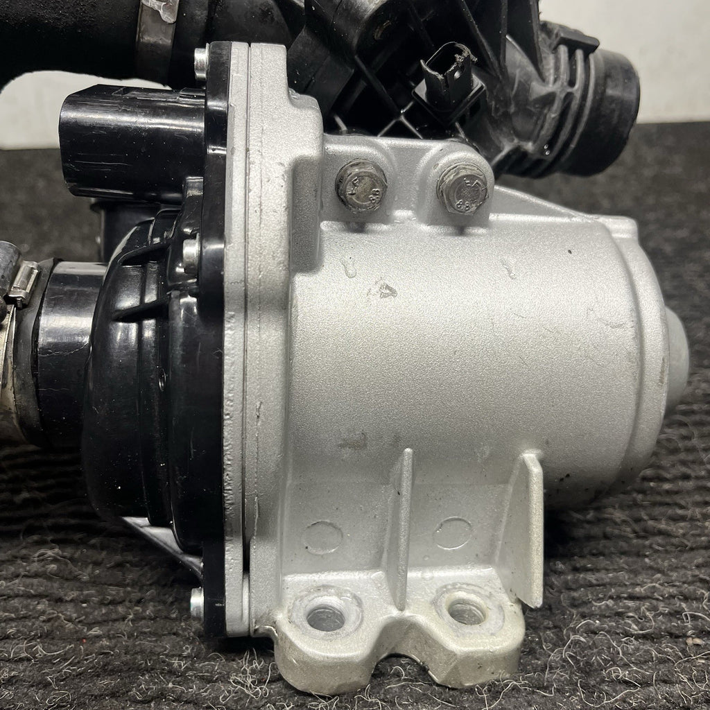 ☑️LOW MILES! BMW E82 E90 E92 F10 N54 N55 Electric Metal Water Pump W/ Thermostat