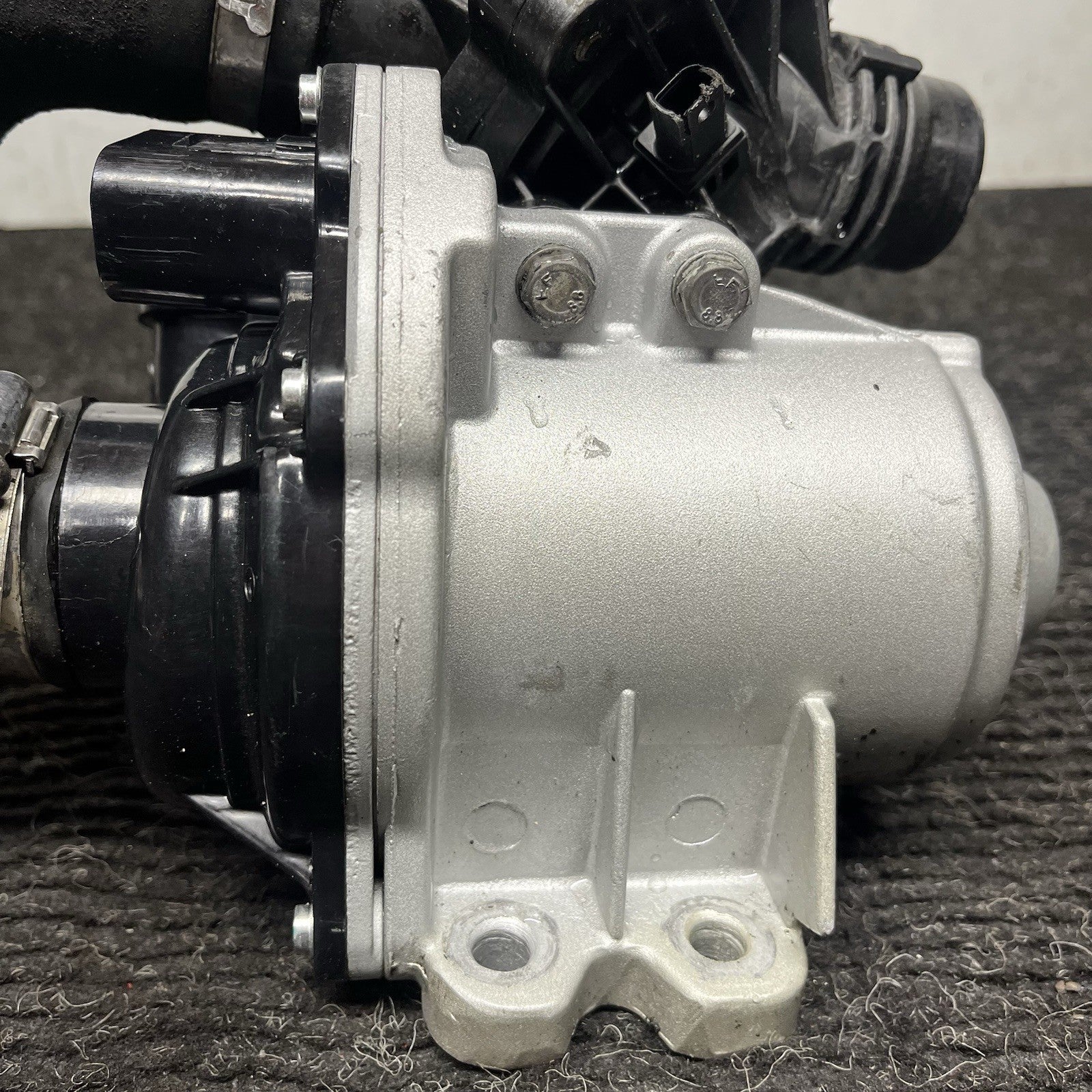 ☑️LOW MILES! BMW E82 E90 E92 F10 N54 N55 Electric Metal Water Pump W/ Thermostat