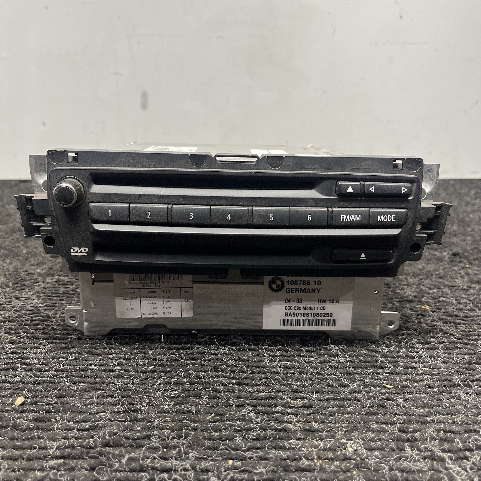 ☑️ 06-08 BMW 328I 335I 330I M3 325i CCC UNIT NAV NAVIGATION RADIO AM FM CD