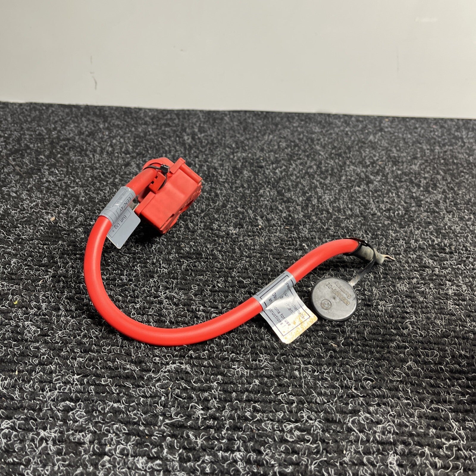 ☑️ 06-13 OEM BMW E82 E90 E92 E88 Battery Plus Pole Terminal Positive Red Cable