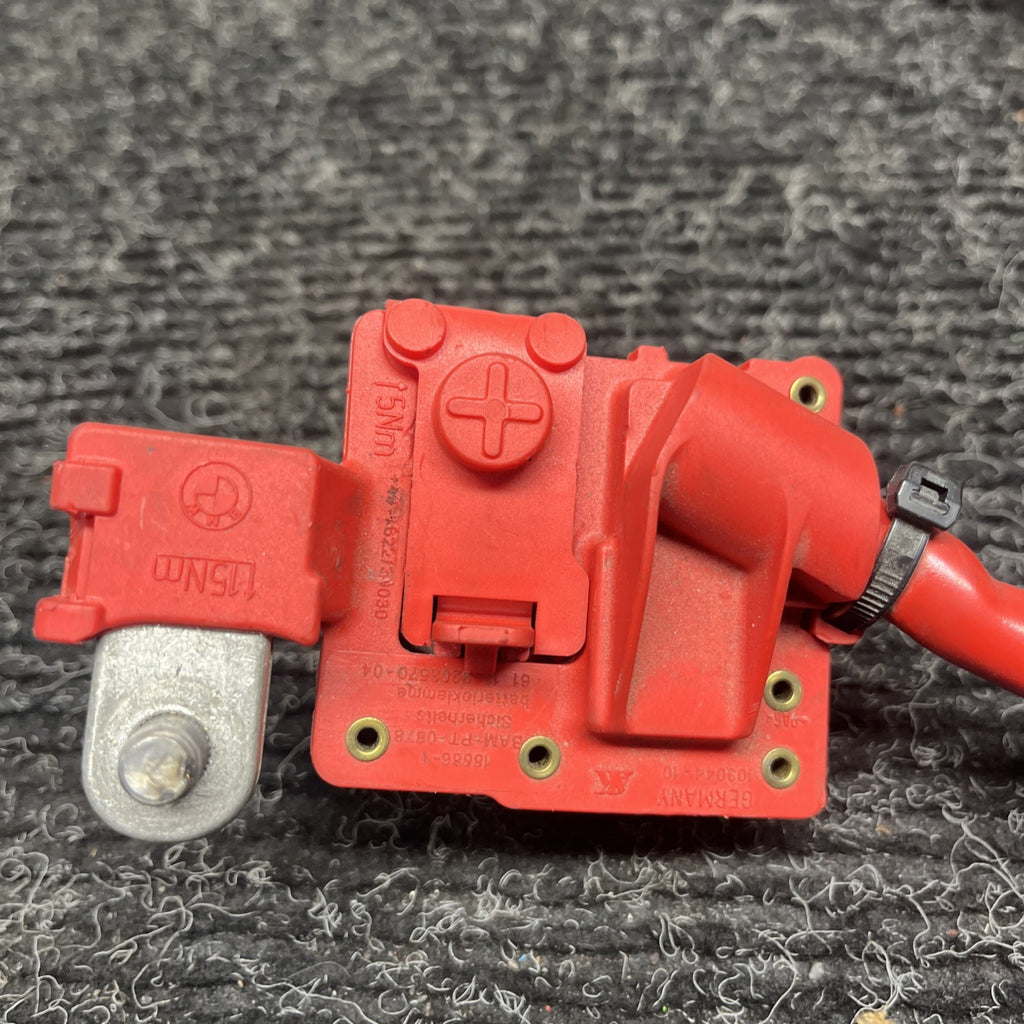 ☑️ 06 07 08 09 10 11 OEM BMW 335i 330i 328i Positive Battery Terminal Cable Unit