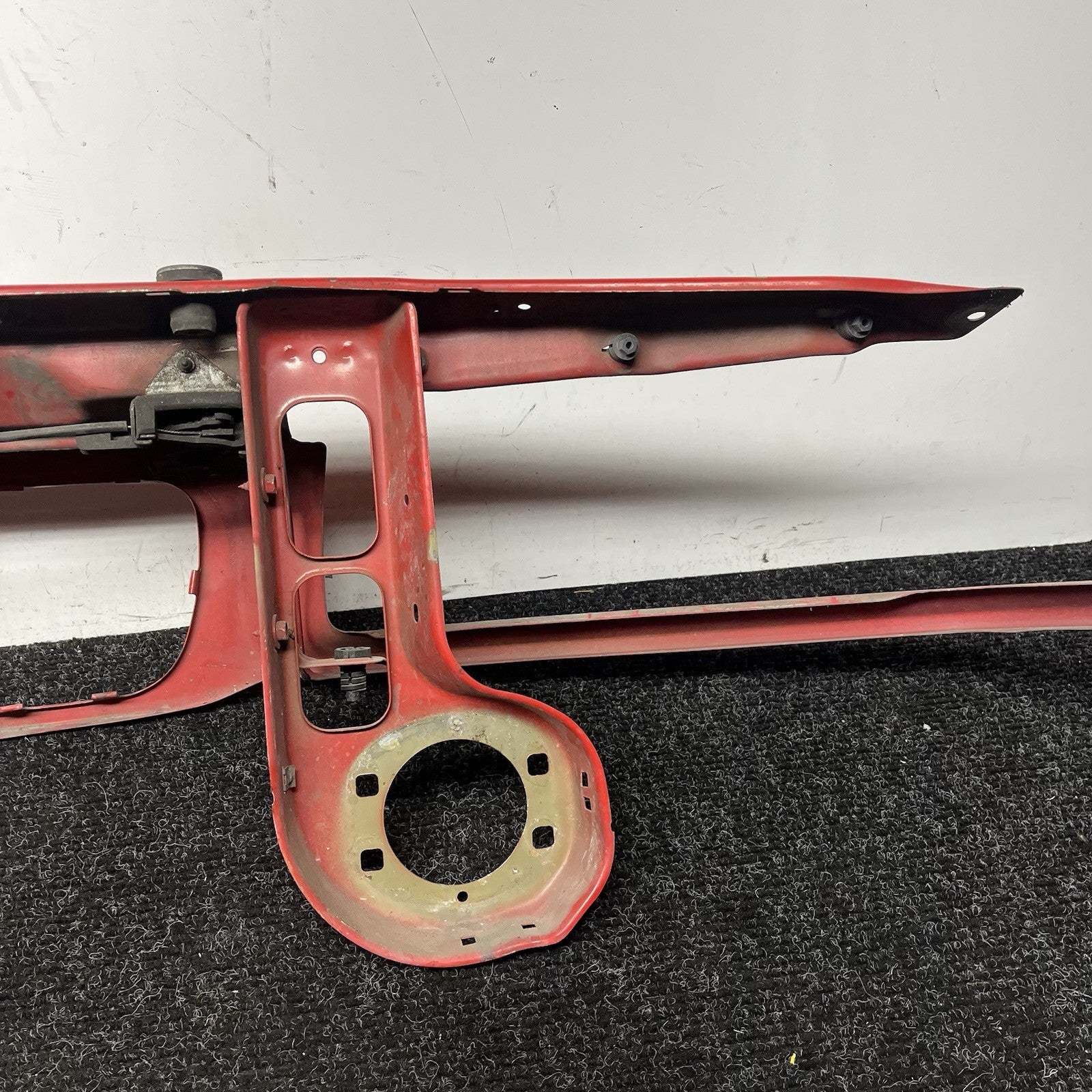 ☑️ 91-99 BMW E36 3 Series M3 Front Clip Radiator Core Support Panel Hellrot OEM