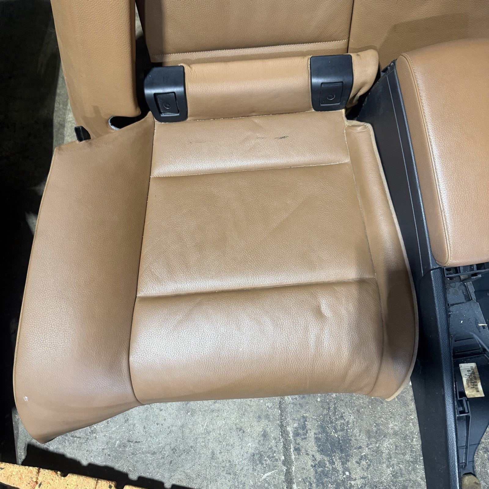 ☑️ 07-13 BMW E93 335 Convertible OEM Saddle Brown Interior Seats Complete Heated