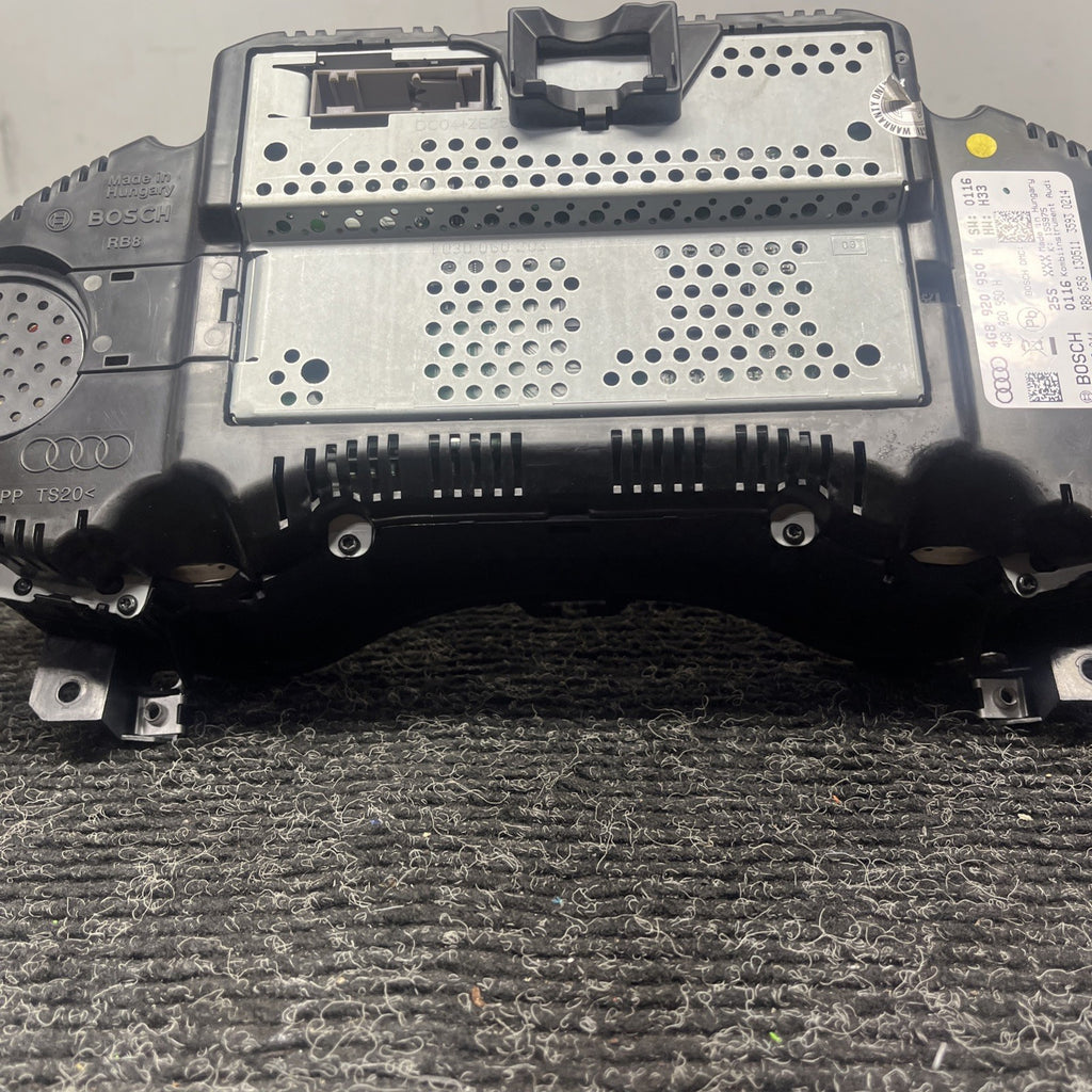 ☑️ 2013 Audi A6 Instrument Cluster Speedometer MPH Night Vision 52k Mls OEM Used