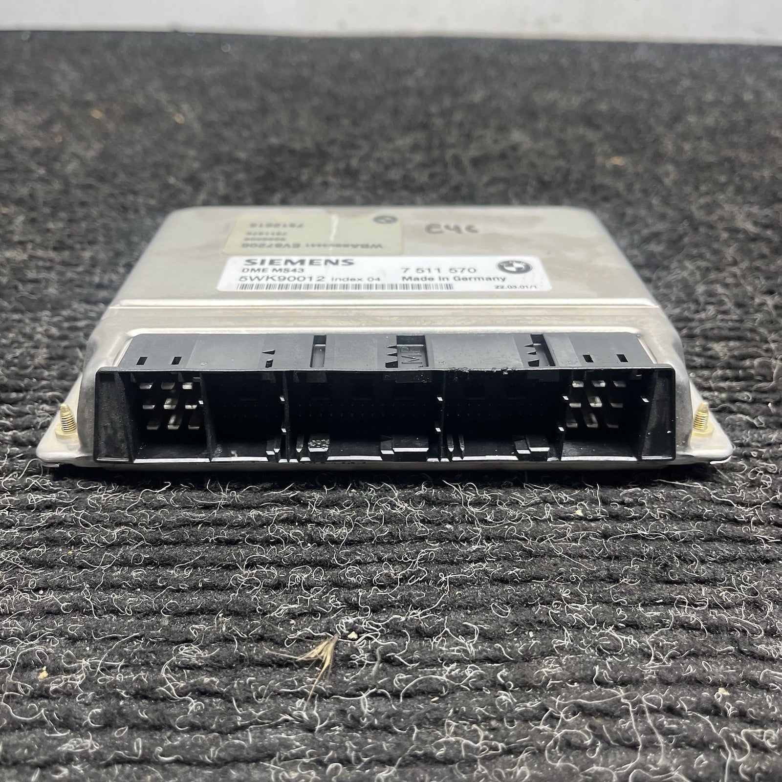 ☑️ BMW E46 E39 3 5 Series Z3 MS43 M54 DME ECU Engine Computer Control Module OEM
