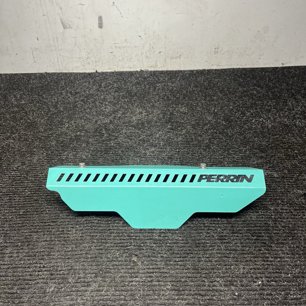 ☑️ Perrin Teal Blue Pulley Cover Fits Subaru EJ20 EJ25
