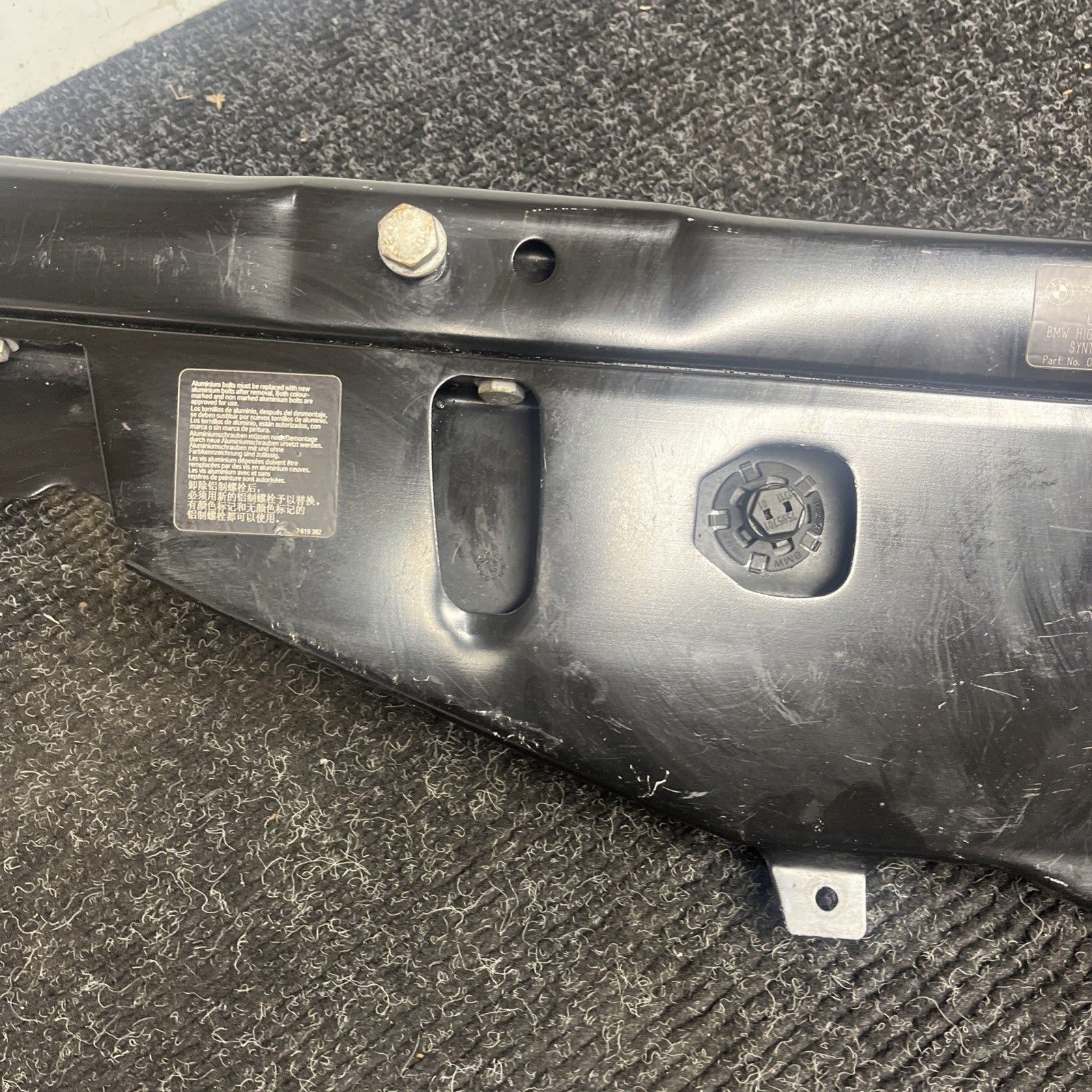 ☑️ 11-16 BMW 535i 550i M5 F10 Upper Radiator Core Support Tie Bar 7200689 OEM