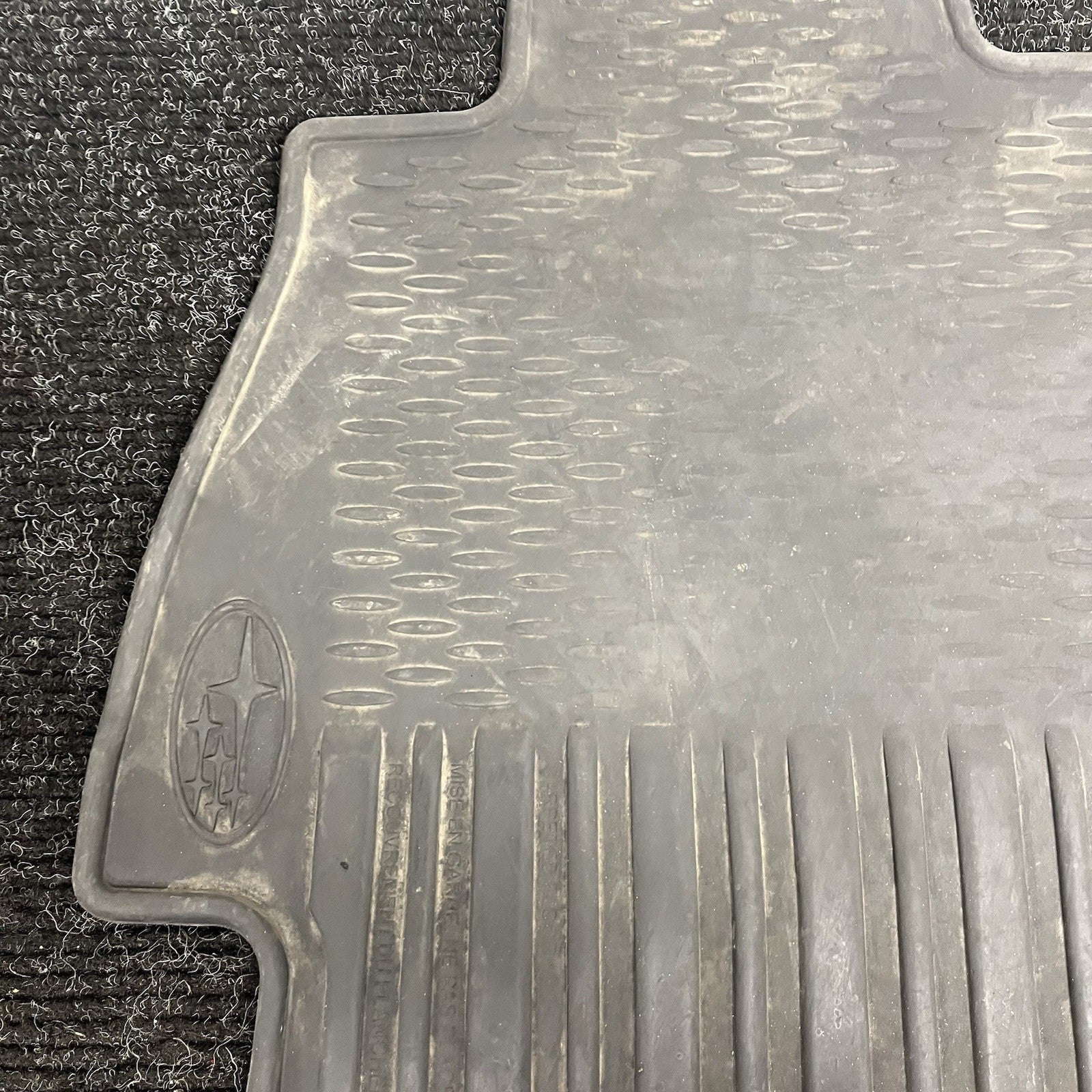 ☑️ SUBARU WRX STI 2.5L 2015 ALL WEATHER RUBBER FLOOR MAT SET J501SVA200 OEM