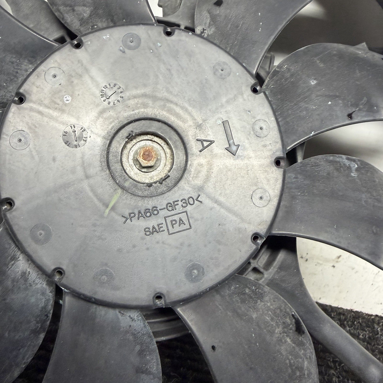 ☑️ 2008-2014 Subaru Impreza WRX STI Driver Side Radiator Cooling Fan OEM 08-14