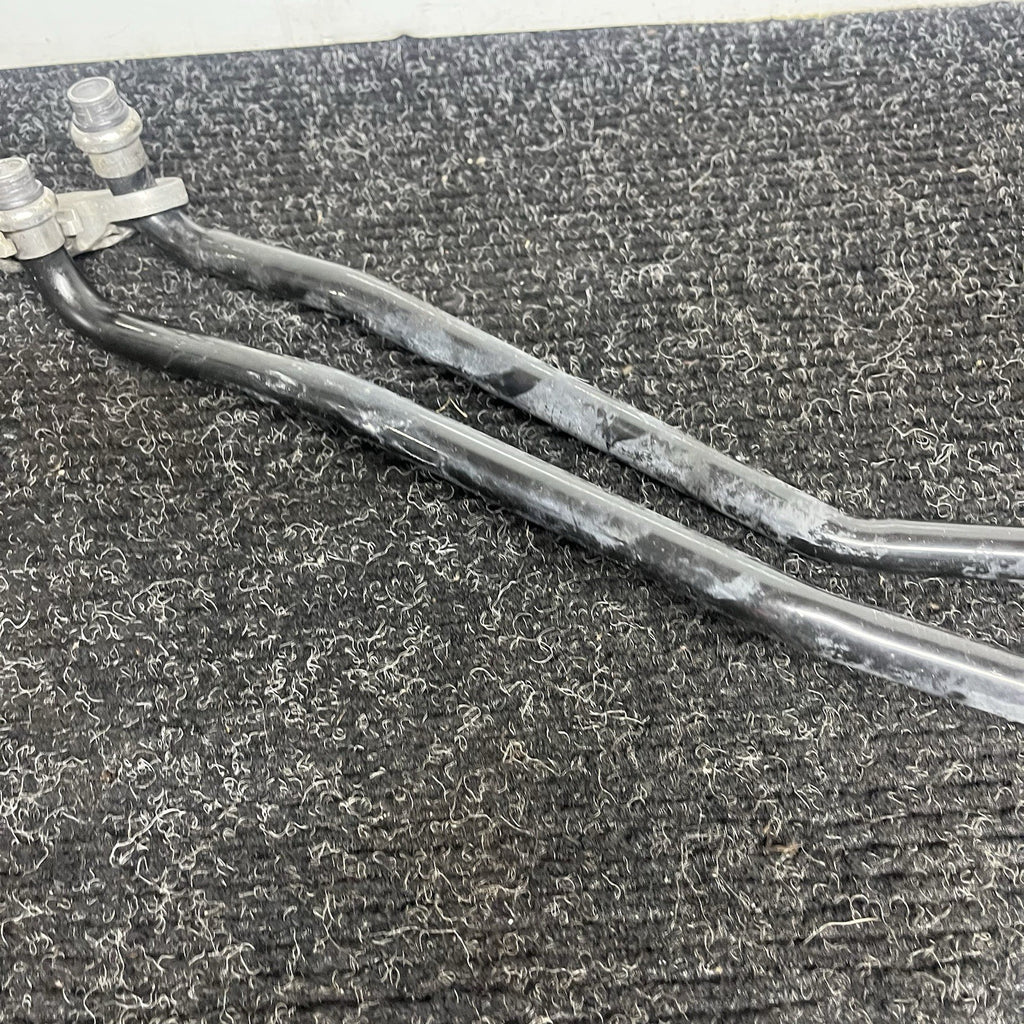 ☑️ 06-11 BMW E90 335d Transmission Oil Cooler Inlet Line Pipe Cooling Hose OEM