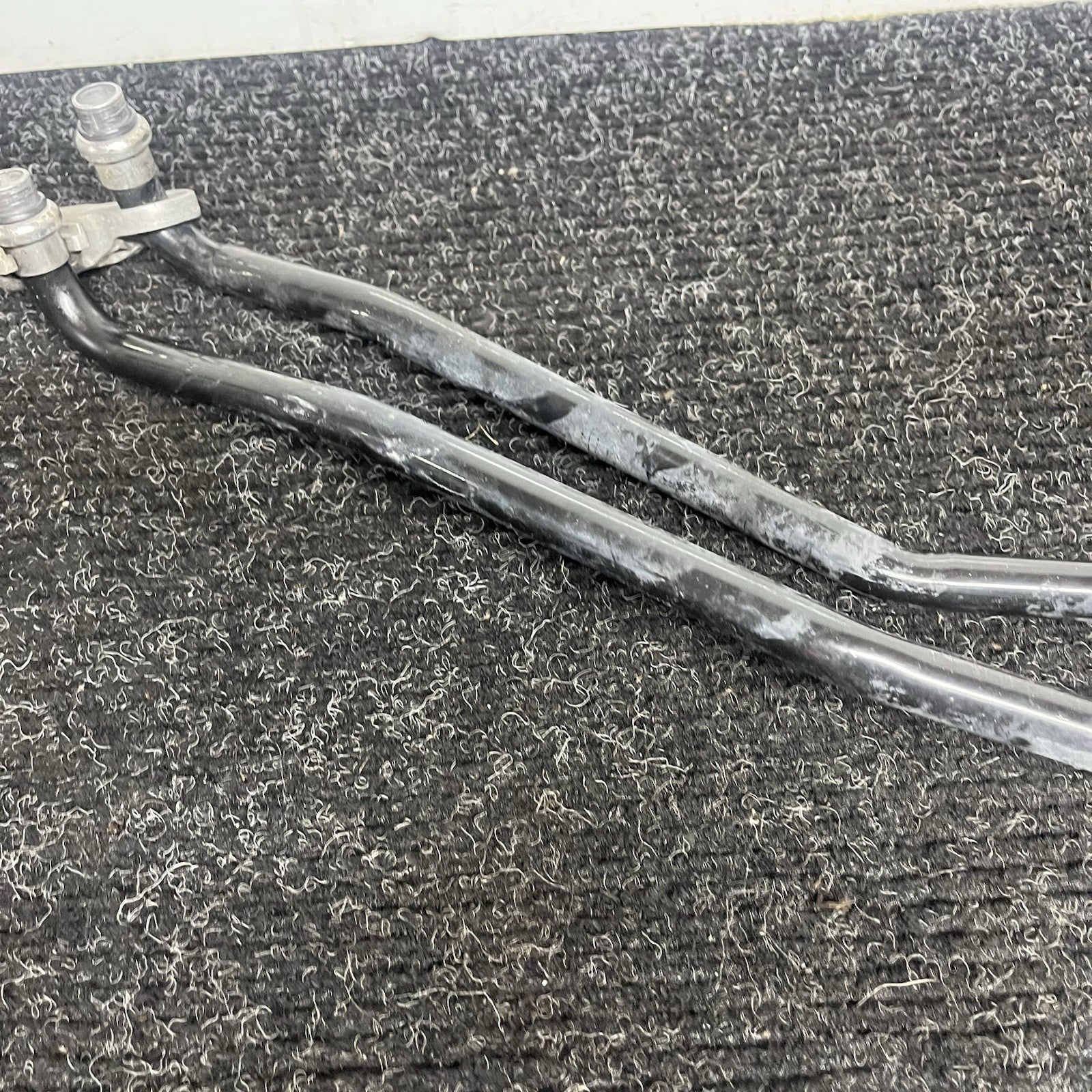 ☑️ 06-11 BMW E90 335d Transmission Oil Cooler Inlet Line Pipe Cooling Hose OEM