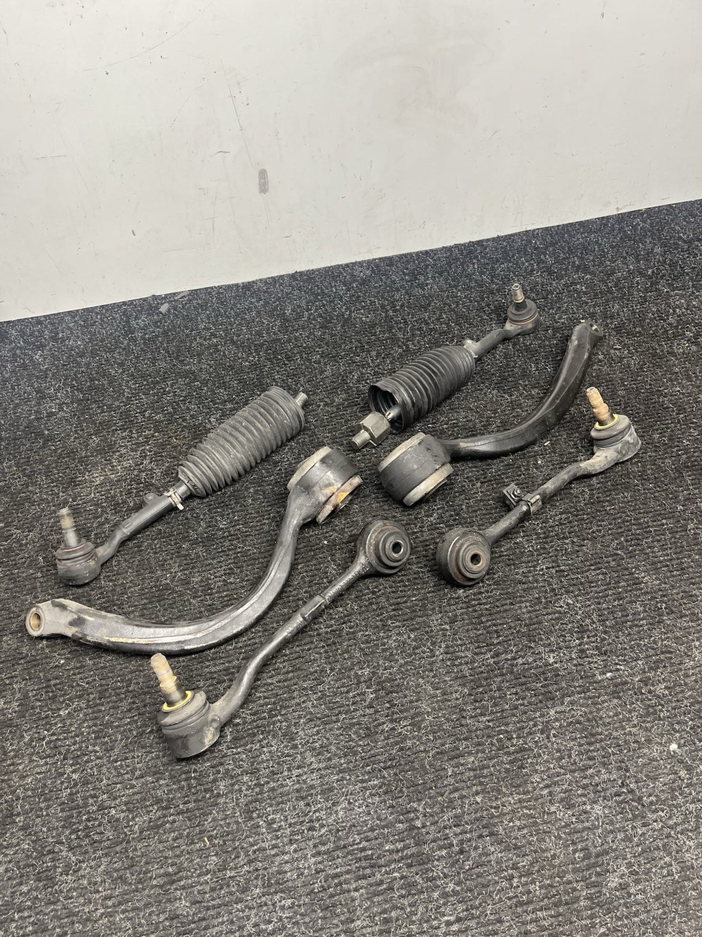 ☑️ BMW E84 E90 E92 3 Series X1 AWD Front L/R Driver Control Arm Tie Rod Set OEM