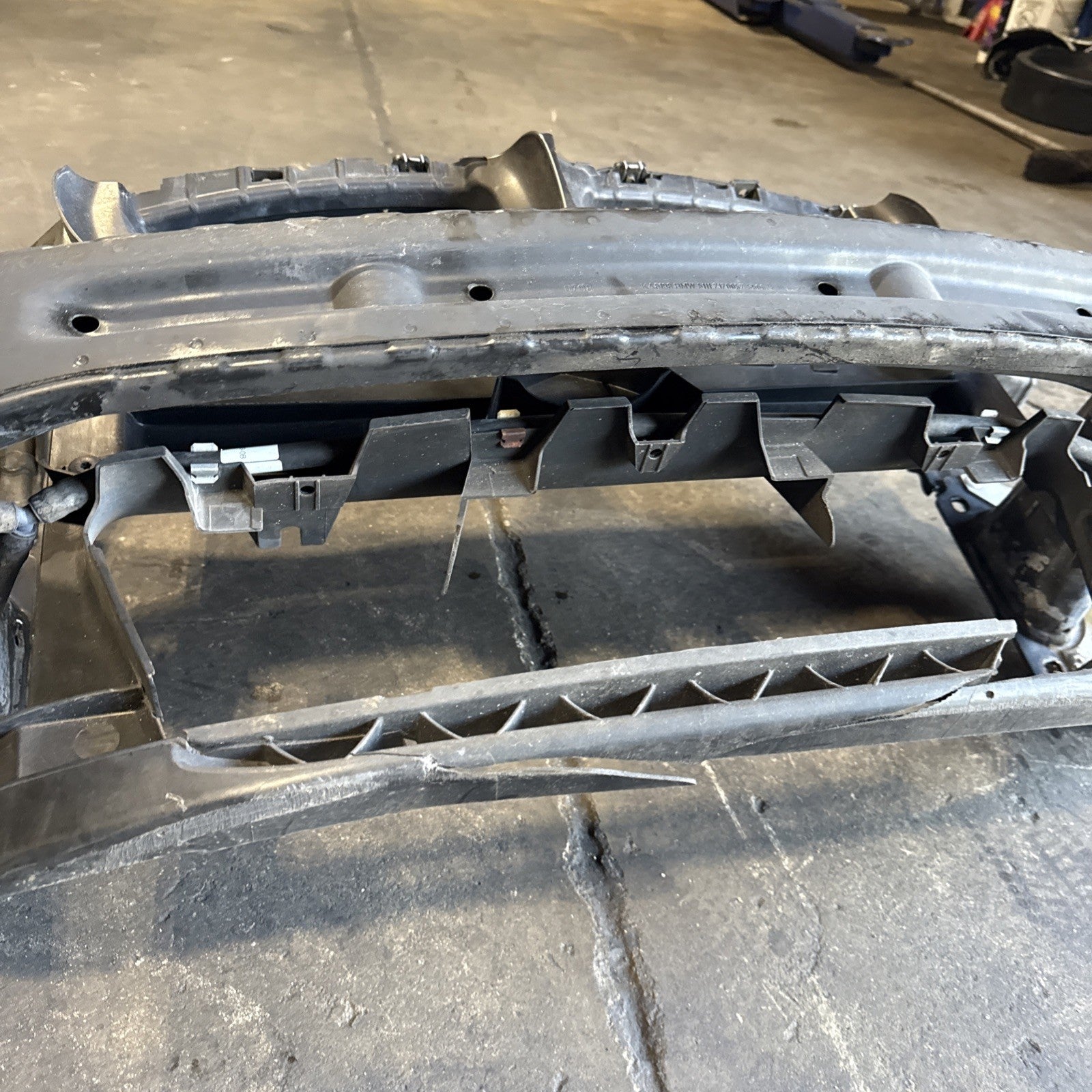 ☑️ Front Core Radiator Support OEM BMW E82 E88 135i 128i W/ REINFORCEMENT BAR