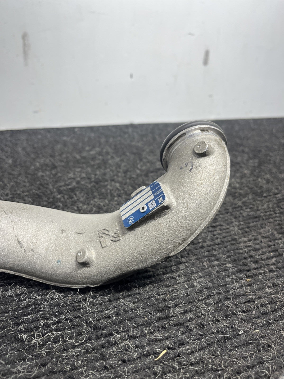 ☑️ 09-11 BMW E90 335d Turbocharger Tube Pipe Unit Assy 7807060 59001091178 OEM