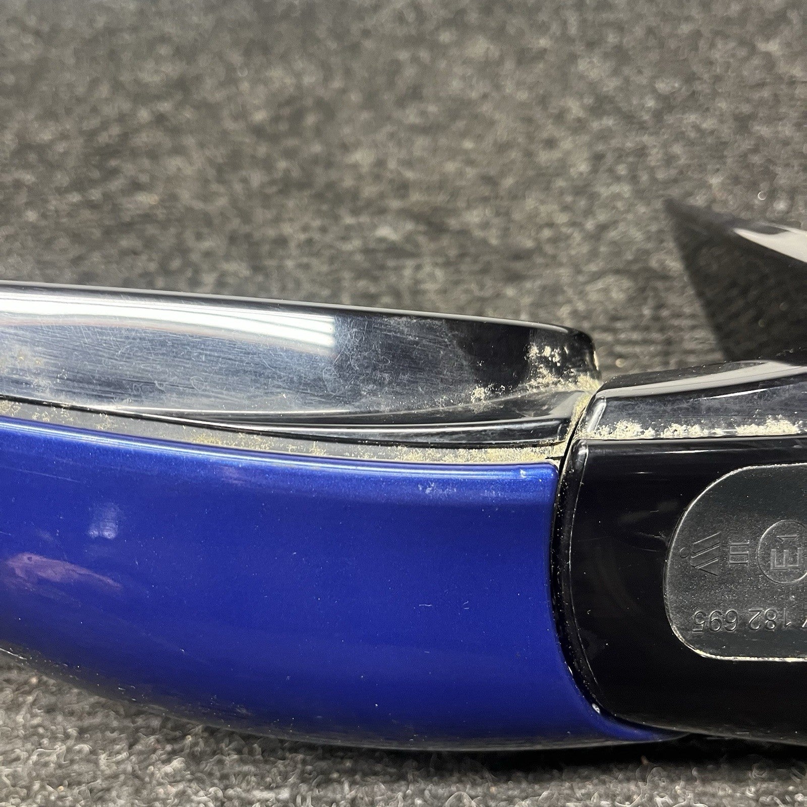 ☑️ 2009-11 BMW 328i 335i E90 LCI LEFT DRIVER SIDE MIRROR BLUE
