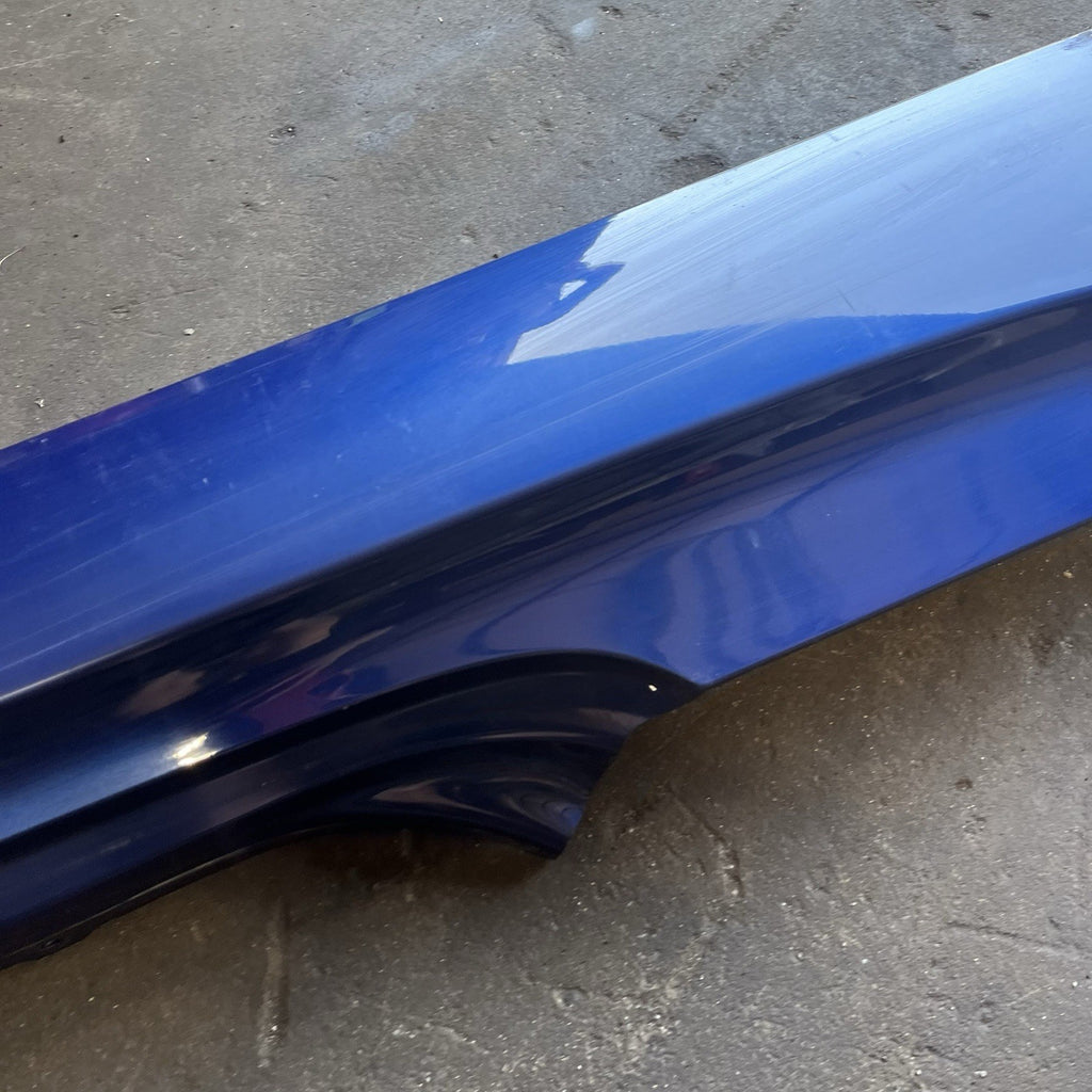 ☑️ 07-13 OEM BMW E92 E93 328 335 Passenger Side Skirt Rocker Panel Lemans Blue