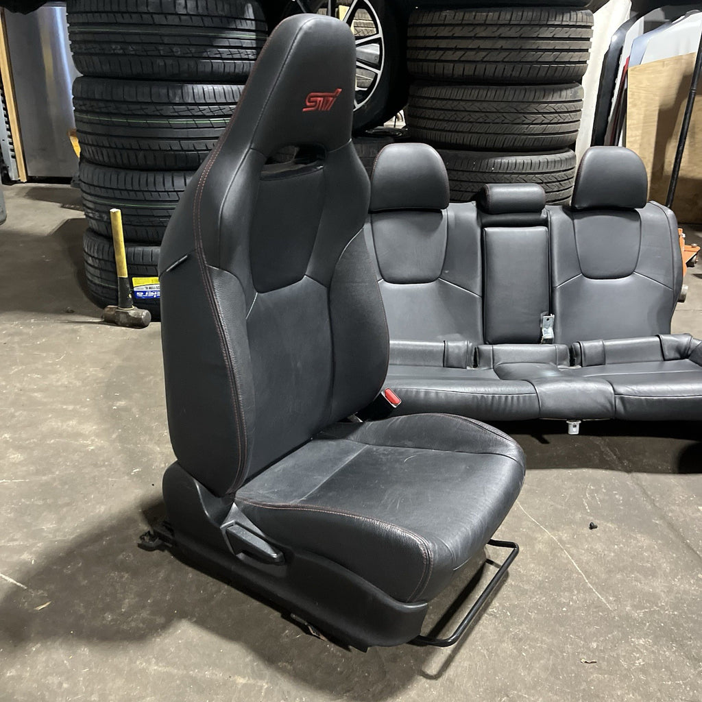 ☑️ 2008-2014 Subaru Impreza WRX STI Seat Set Assembly Seats Front & Rear OEM