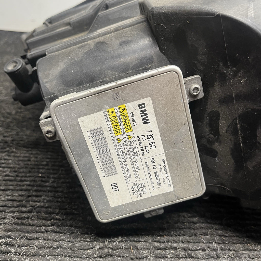 ☑️ 09-11 BMW 328 335 HEADLIGHT LEFT DRIVER ADAPTIVE XENON 63117202593 OEM