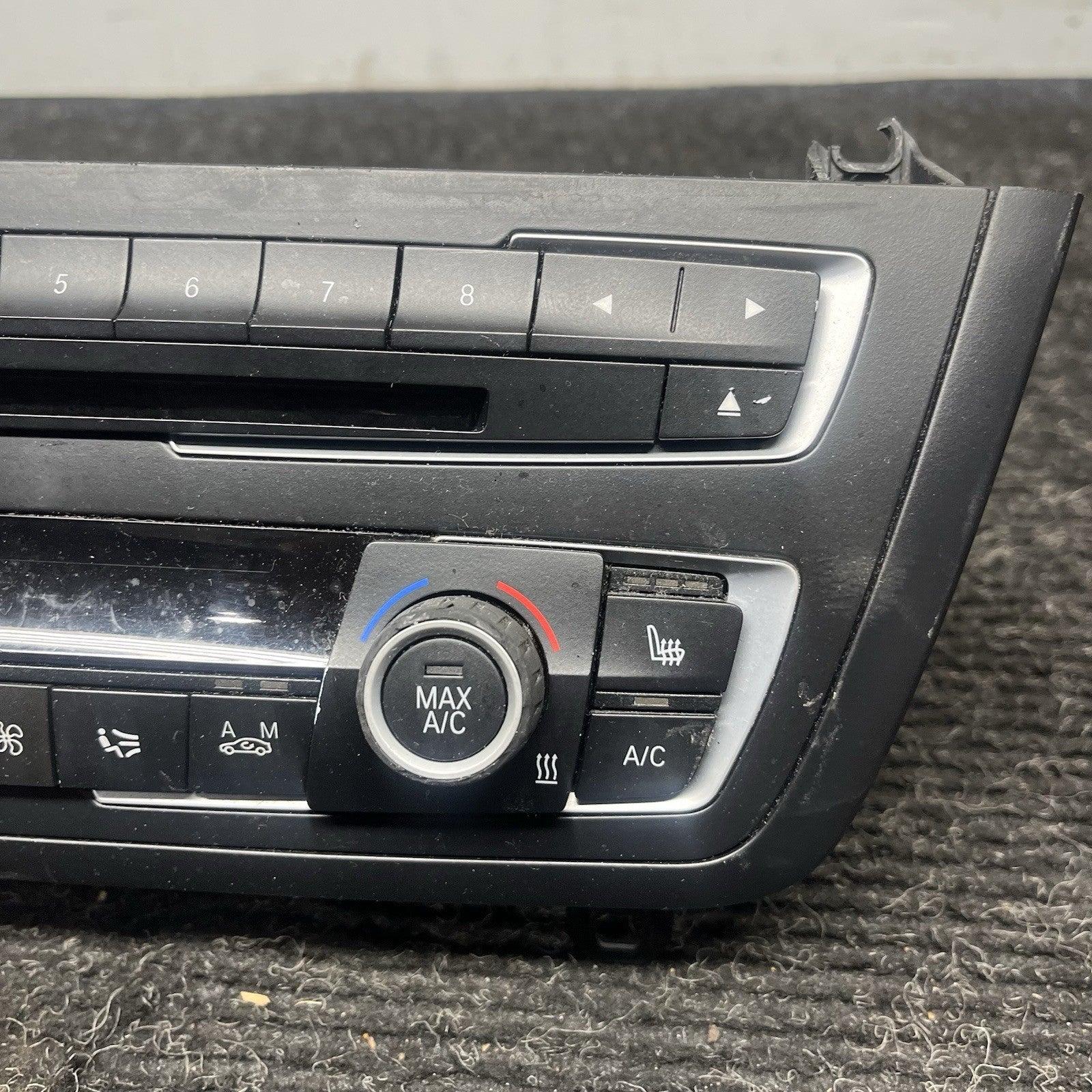 ☑️ 12-18 BMW F30 320i 328i 335i AC A/C Heater Climate Control Switch USED OEM