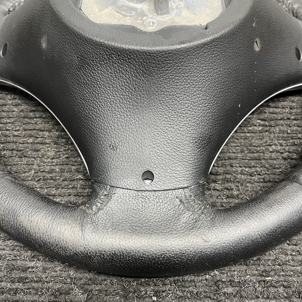 ☑️ BMW E84 X1 135i Sport Heater Steering Wheel Black w/ Switch 6853133 OEM