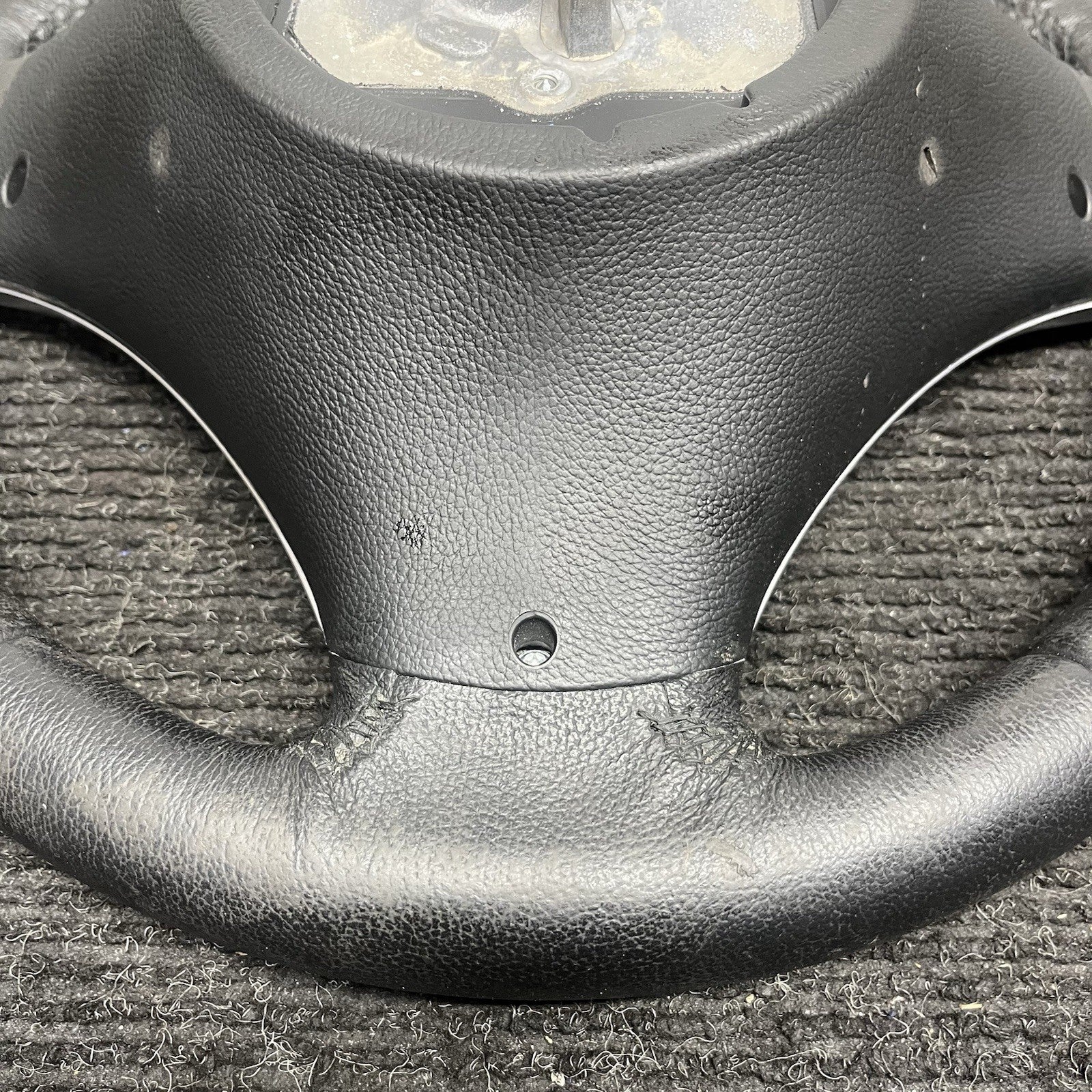 ☑️ BMW E84 X1 135i Sport Heater Steering Wheel Black w/ Switch 6853133 OEM