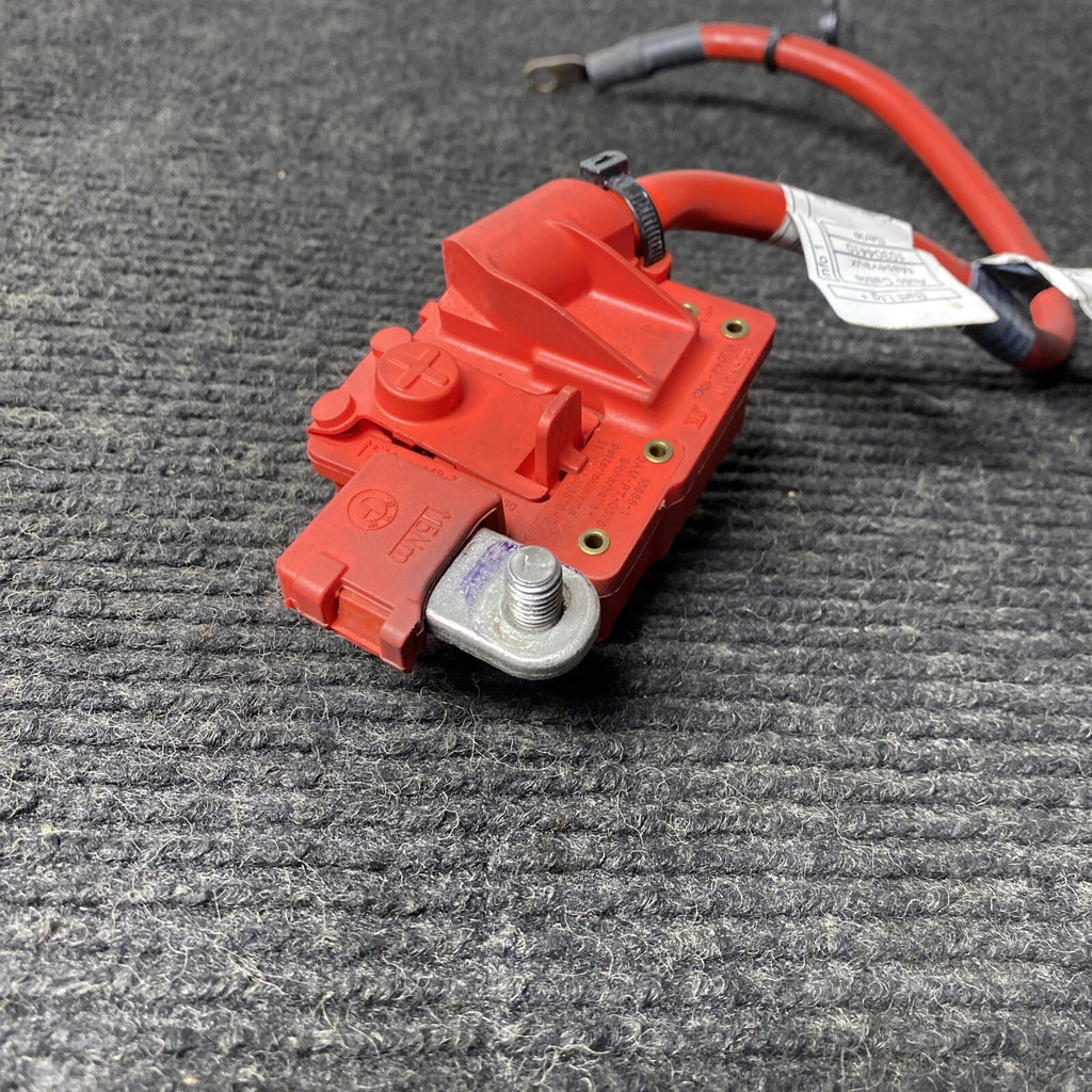 ☑️ 06-13 OEM BMW E82 E90 E92 M3 Battery Plus Pole Terminal Positive Red Cable