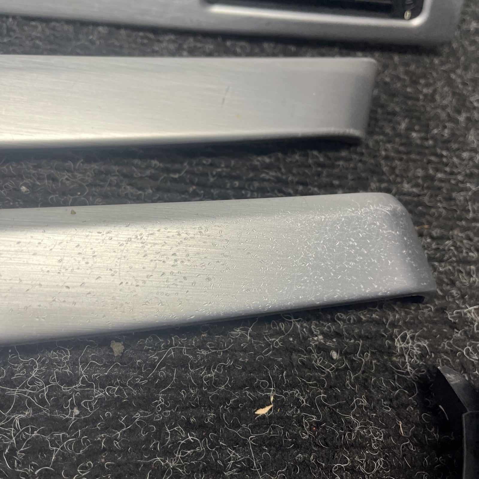 ☑️ 06-11 BMW 3 SERIES E90 SEDAN INTERIOR CONSOLE DOOR DASH TRIM SET ALUMINUM