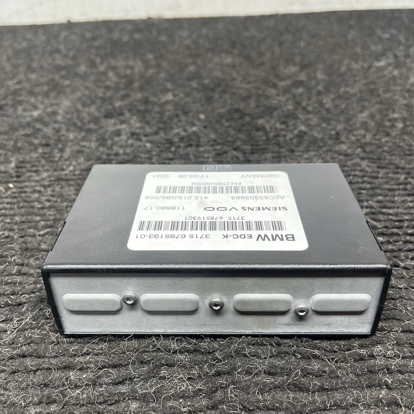 ☑️ 08-10 BMW E90 E91 E92 E93 M3 EDC Suspension Control Unit 6785193