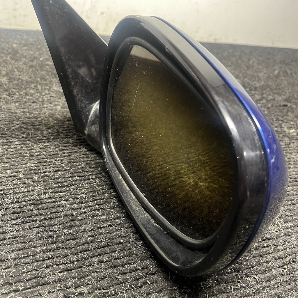 ☑️ 11-13 BMW E82 E88 OEM PASSENGER RIGHT SIDE DOOR POWER FOLD MIRROR BLUE