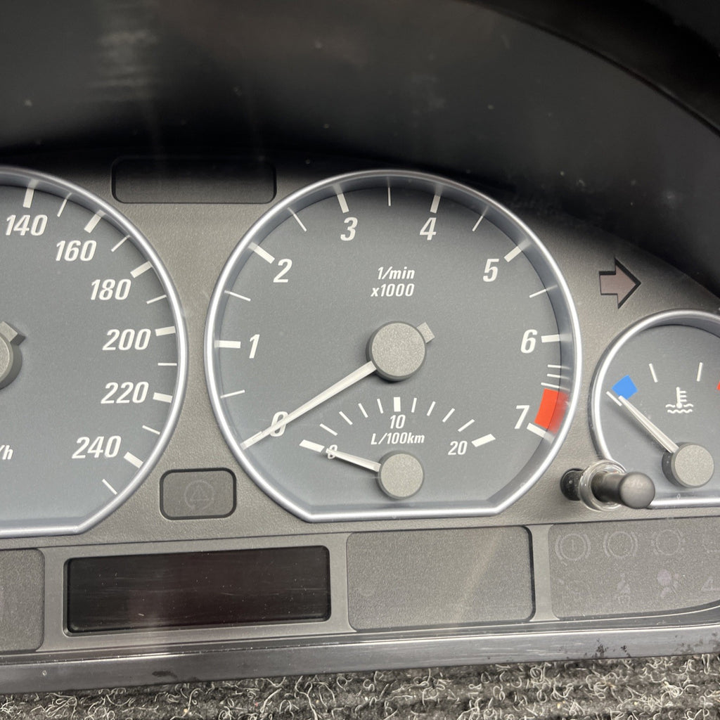 ☑️02-06 BMW E46 330Ci Coupe Convertible Instrument Gauge Cluster Manual OEM 282k