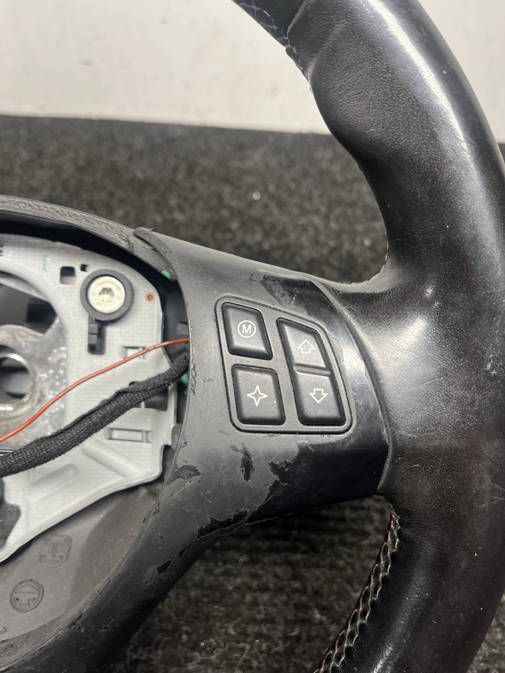 ☑️ 08-13 OEM BMW E90 E92 E93 M3 Steering Wheel MANUAL
