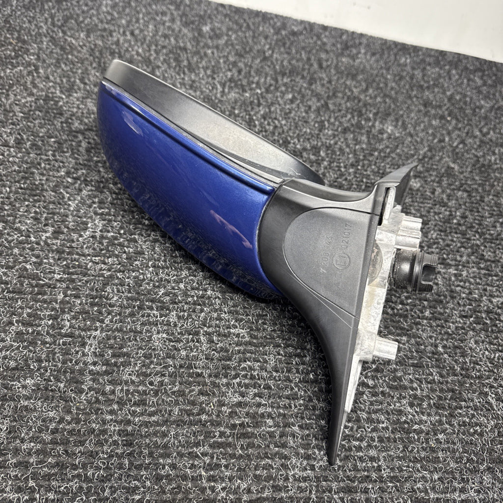 ☑️ 2011 - 2013 BMW E92 E93 328I 335I LCI LEFT DRIVER VIEW MIRROR BLUE OEM