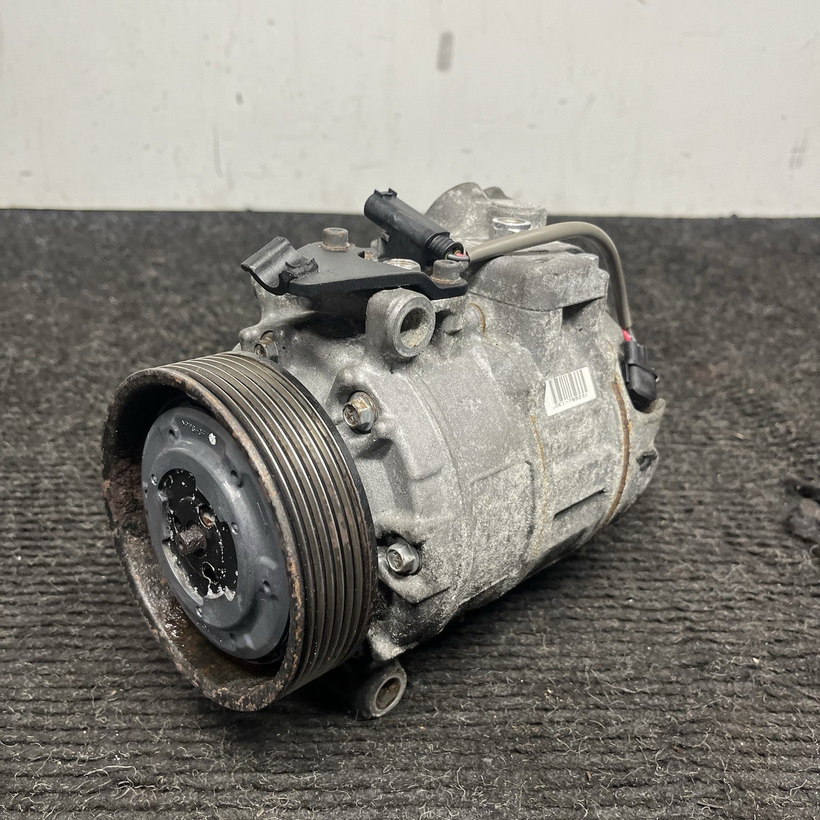 ☑️ BMW E92 135i 335i N54 N55 ENGINE A/C AC COMPRESSOR AIR CONDITIONING UNIT OEM