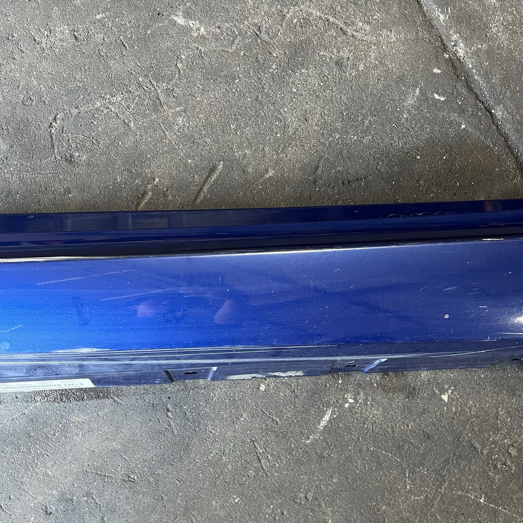 ☑️ 07-13 OEM BMW E92 E93 328 335 Left Driver Side Skirt Rocker Panel Lemans Blue