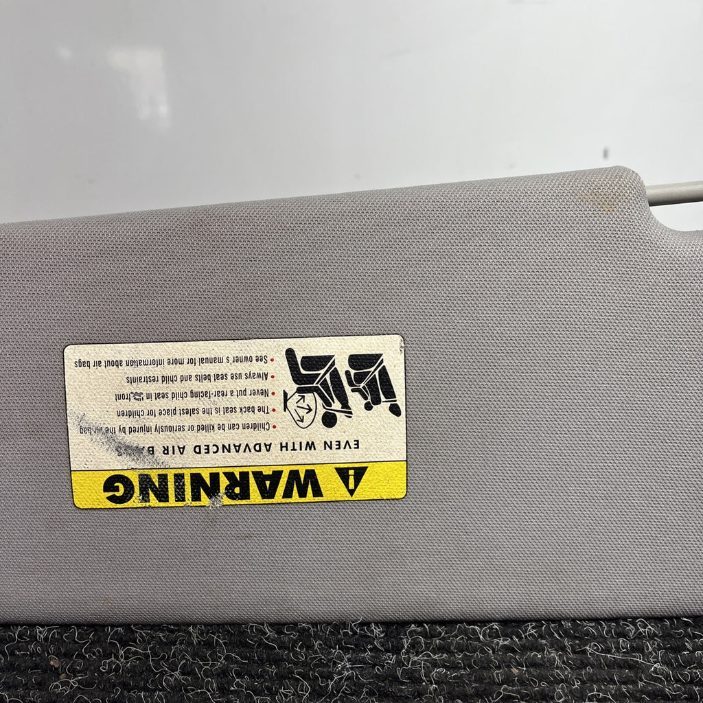 ☑️ BMW E92 328i 335i Coupe Sun Visor Set Left Right Pair Grey OEM LH RH