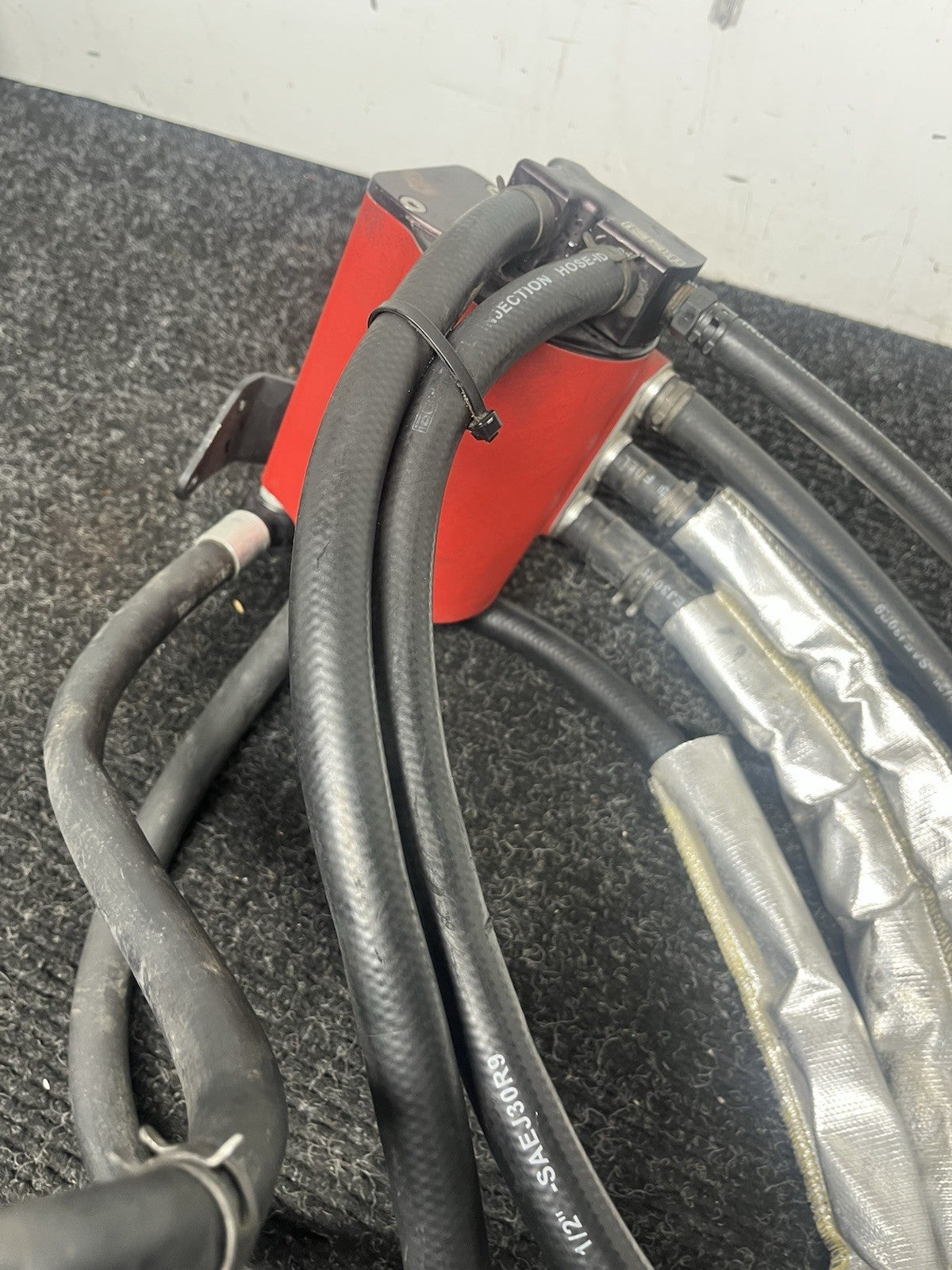 ☑️ IAG Performance Air Oil Separator AOS for Subaru WRX 2015-21 - Red