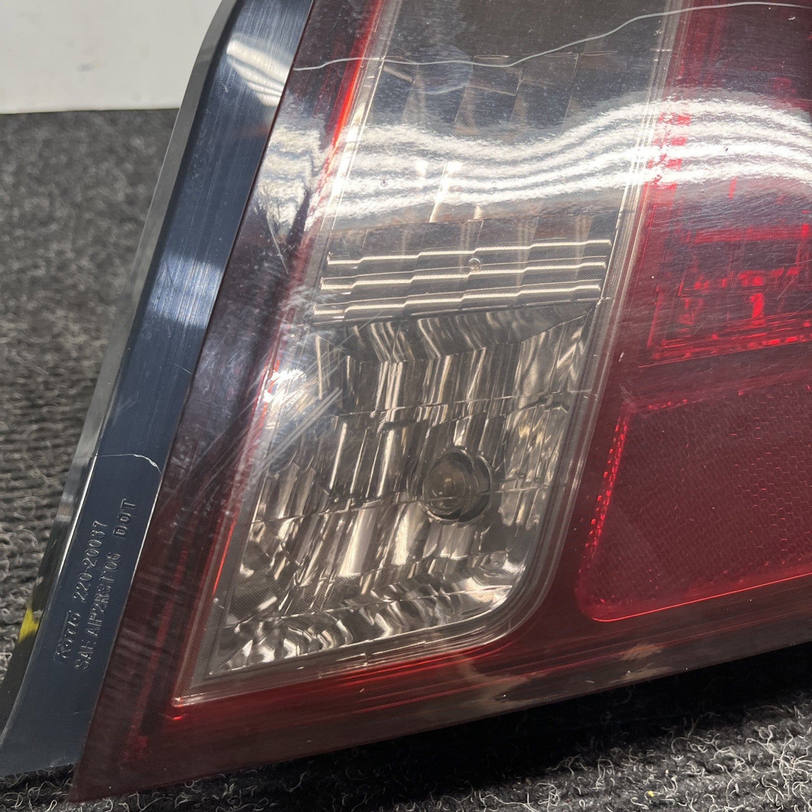 ☑️08-14 OEM Subaru Impreza WRX STI Sedan Passenger Side Left Tail Light SMOKED