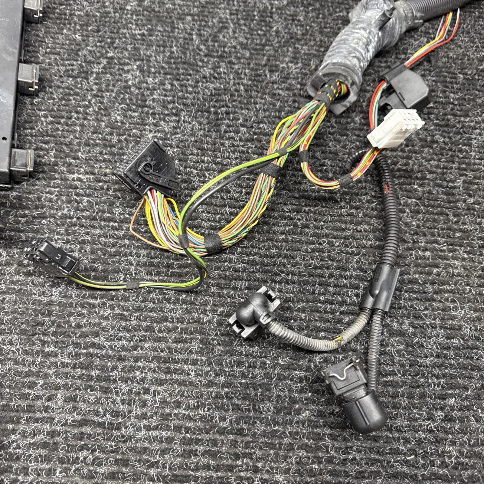 ☑️ 01-06 BMW E46 330CI 330i 325i M54 Engine Module Wire Harness Manual Trans OEM