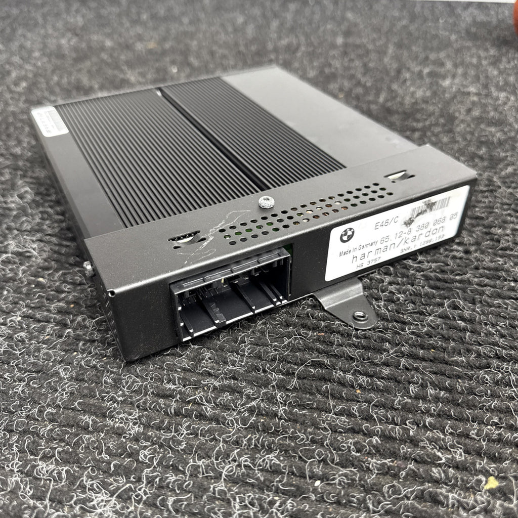 ☑️ 2000-2006 BMW 3 E46 Convert AMPLIFIER HIFI AUDIO AMP HARMAN KARDON 8380068
