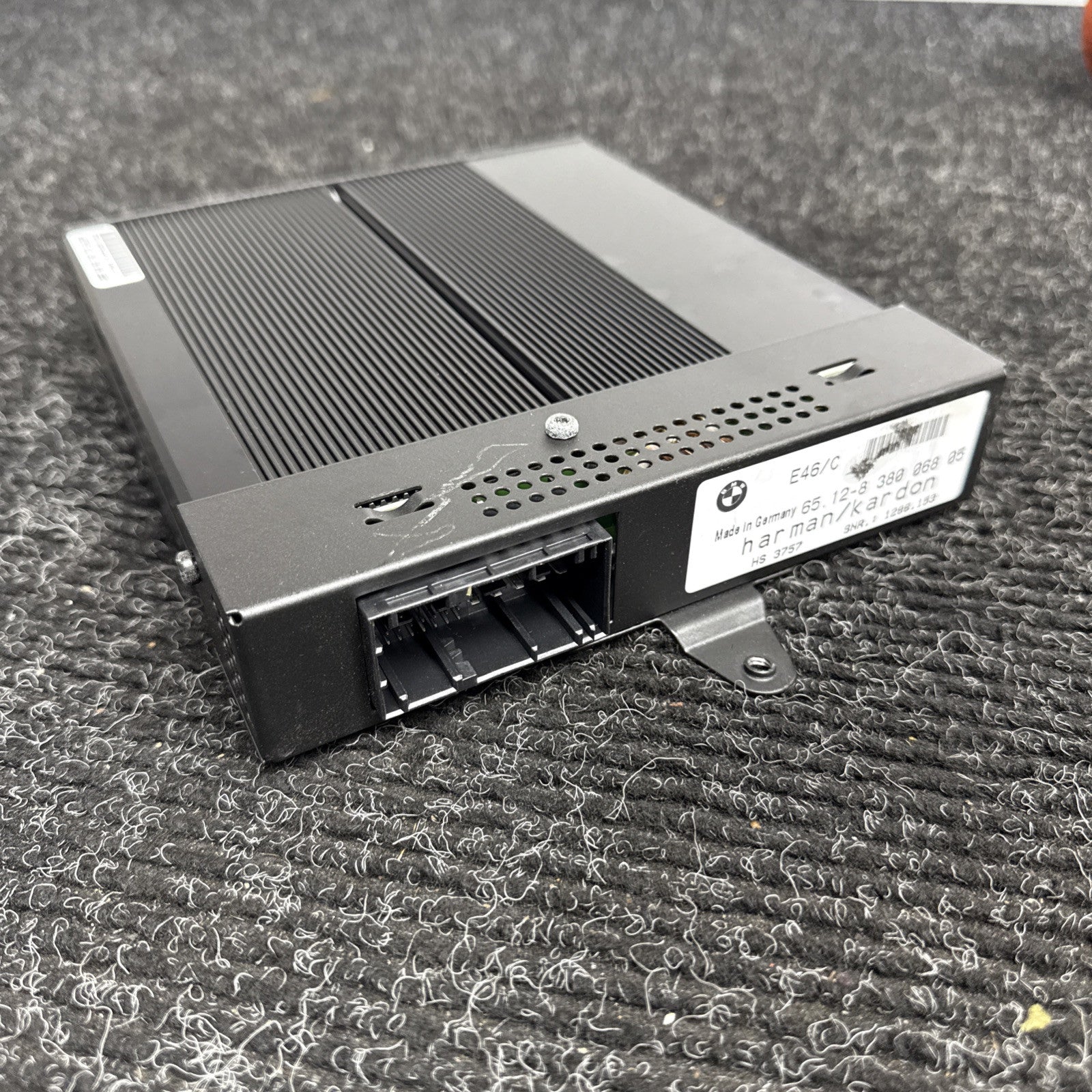 ☑️ 2000-2006 BMW 3 E46 Convert AMPLIFIER HIFI AUDIO AMP HARMAN KARDON 8380068