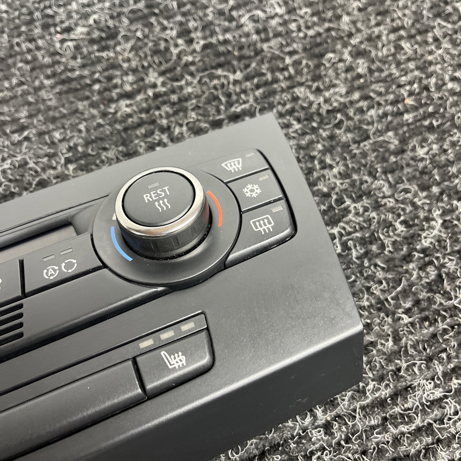 ☑️ OEM BMW E90 E91 E92 E93 M3 328 335 A/C Climate Control Switch Panel Black