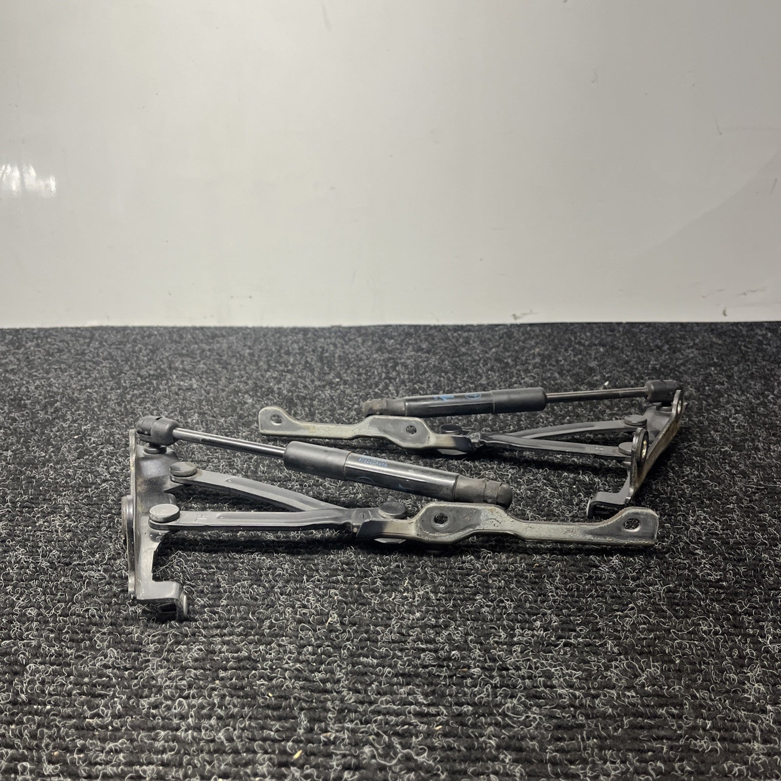☑️ 13-20 TOYOTA 86 SUBARU BRZ SCION FRS OEM TRUNK HINGES WITH STRUTS PAIR BLUE