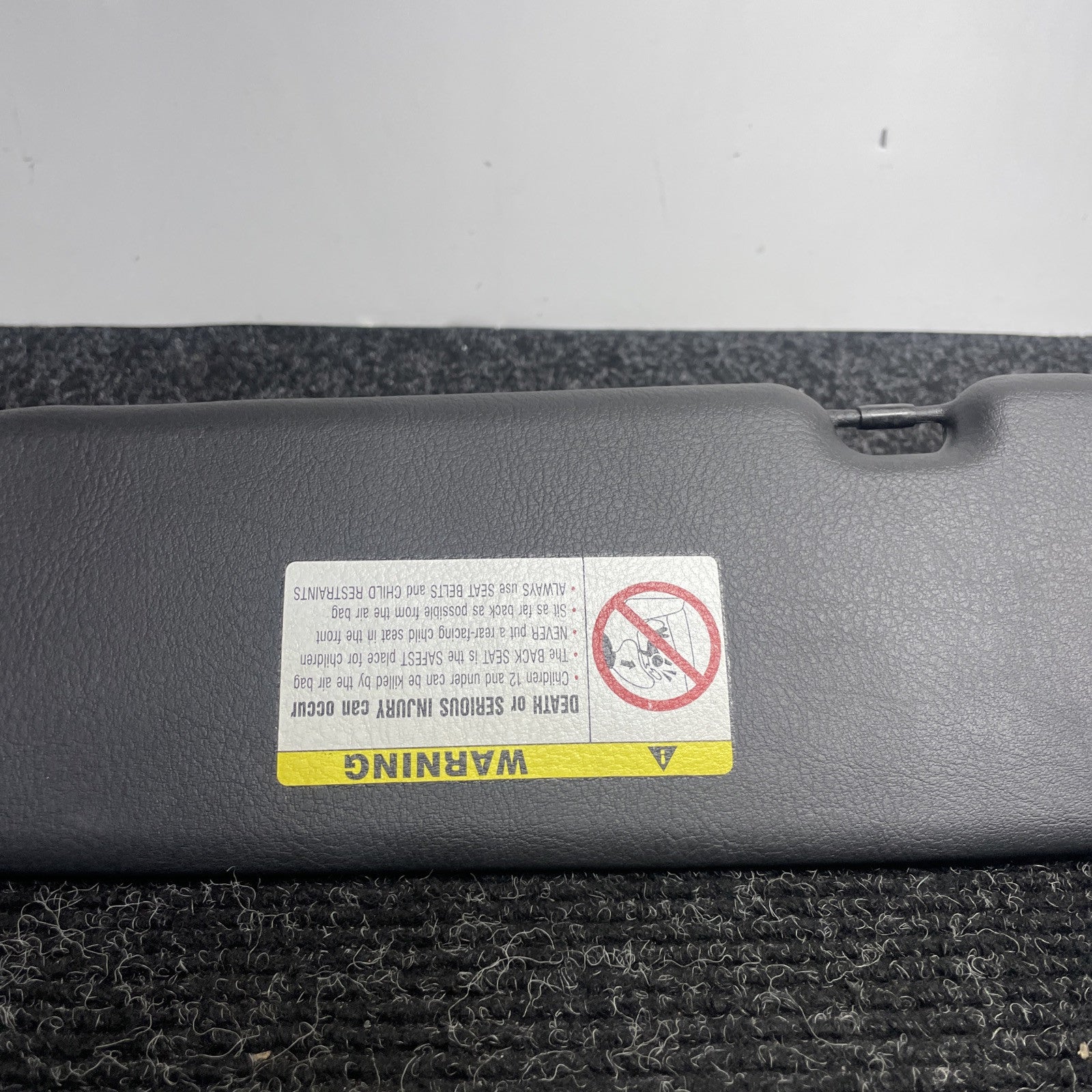 ☑️ 01-06 BMW E46 3-SERIES CONVERTIBLE SET OF 2 FRONT LEFT & RIGHT SUN VISOR OEM