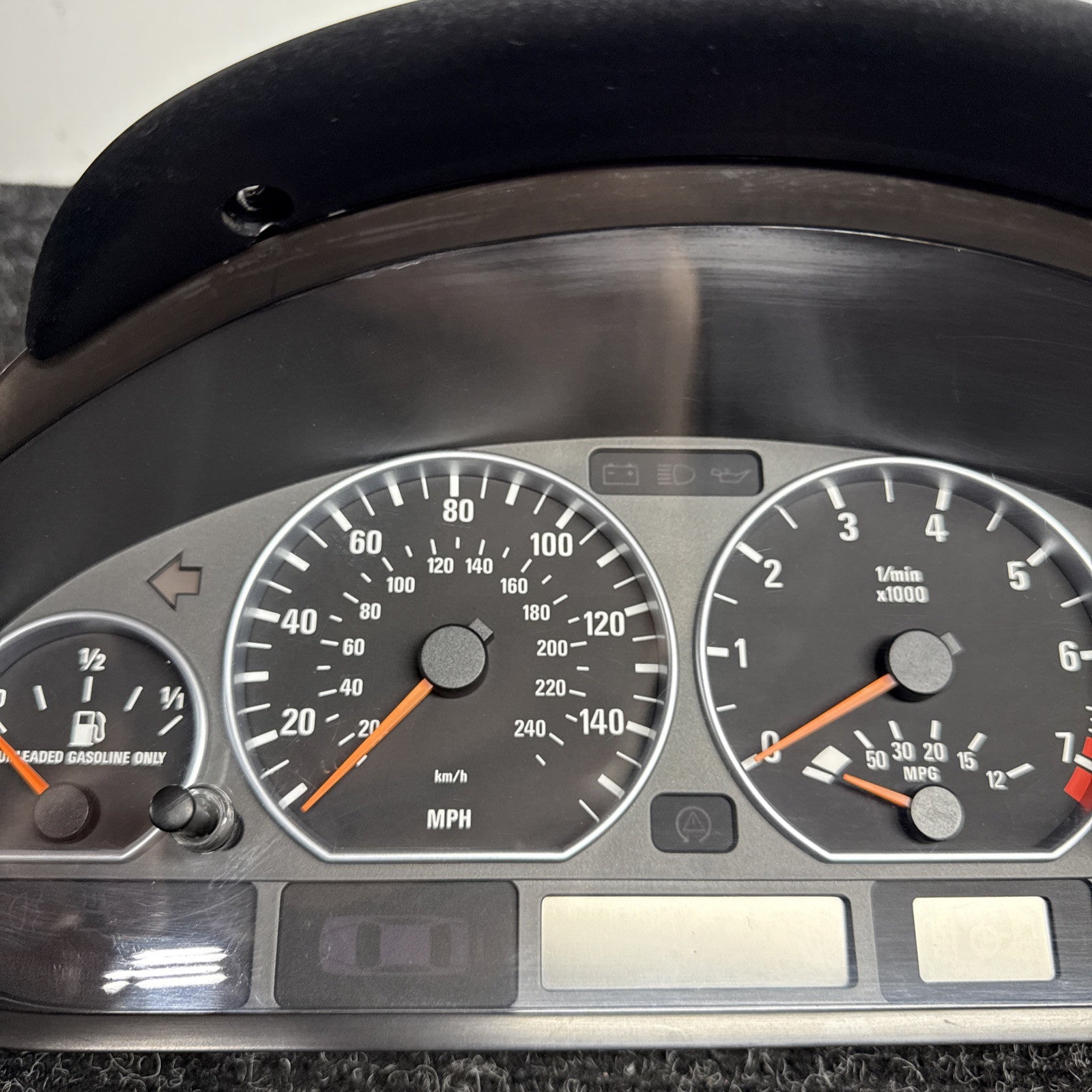 ☑️05-06 BMW E46 330ci ZHP A/T 2 DOOR INSTRUMENT CLUSTER SPEEDOMETER OEM 129K