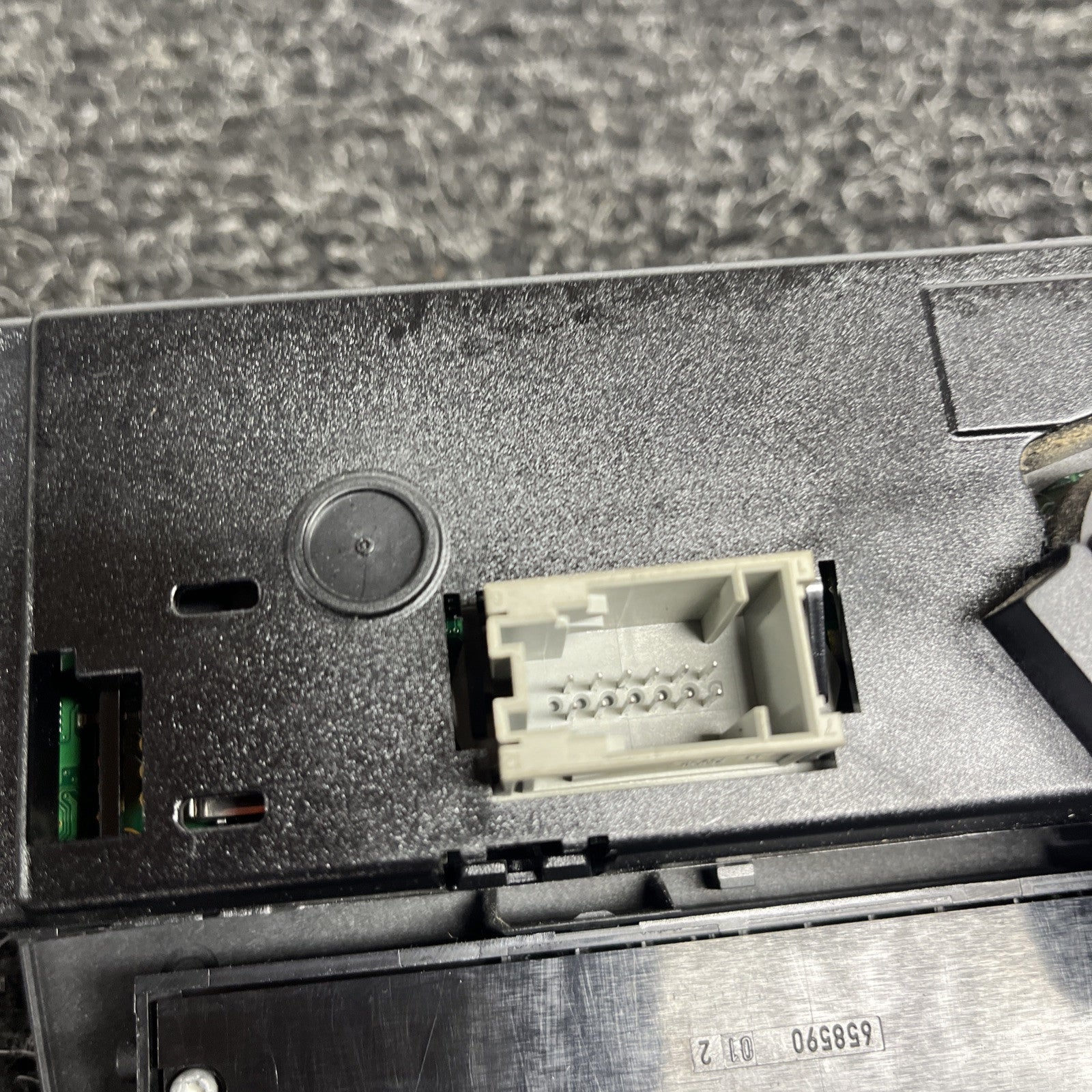 ☑️ OEM BMW E90 E91 E92 E93 M3 328 335 A/C Climate Control Switch Panel Black